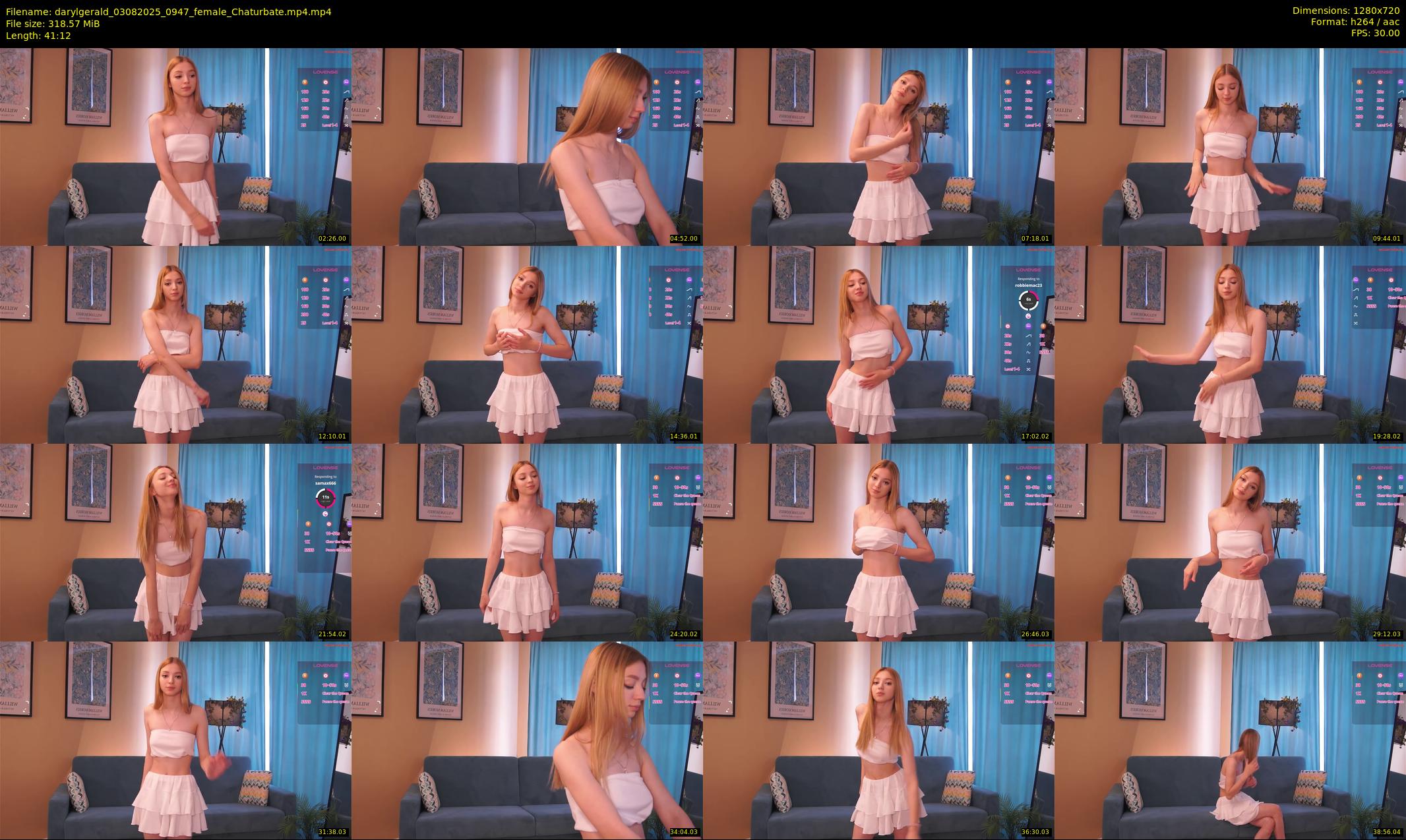 darylgerald — 42 minute Chaturbate female cam show recording, 720p, Aug 3, 2025