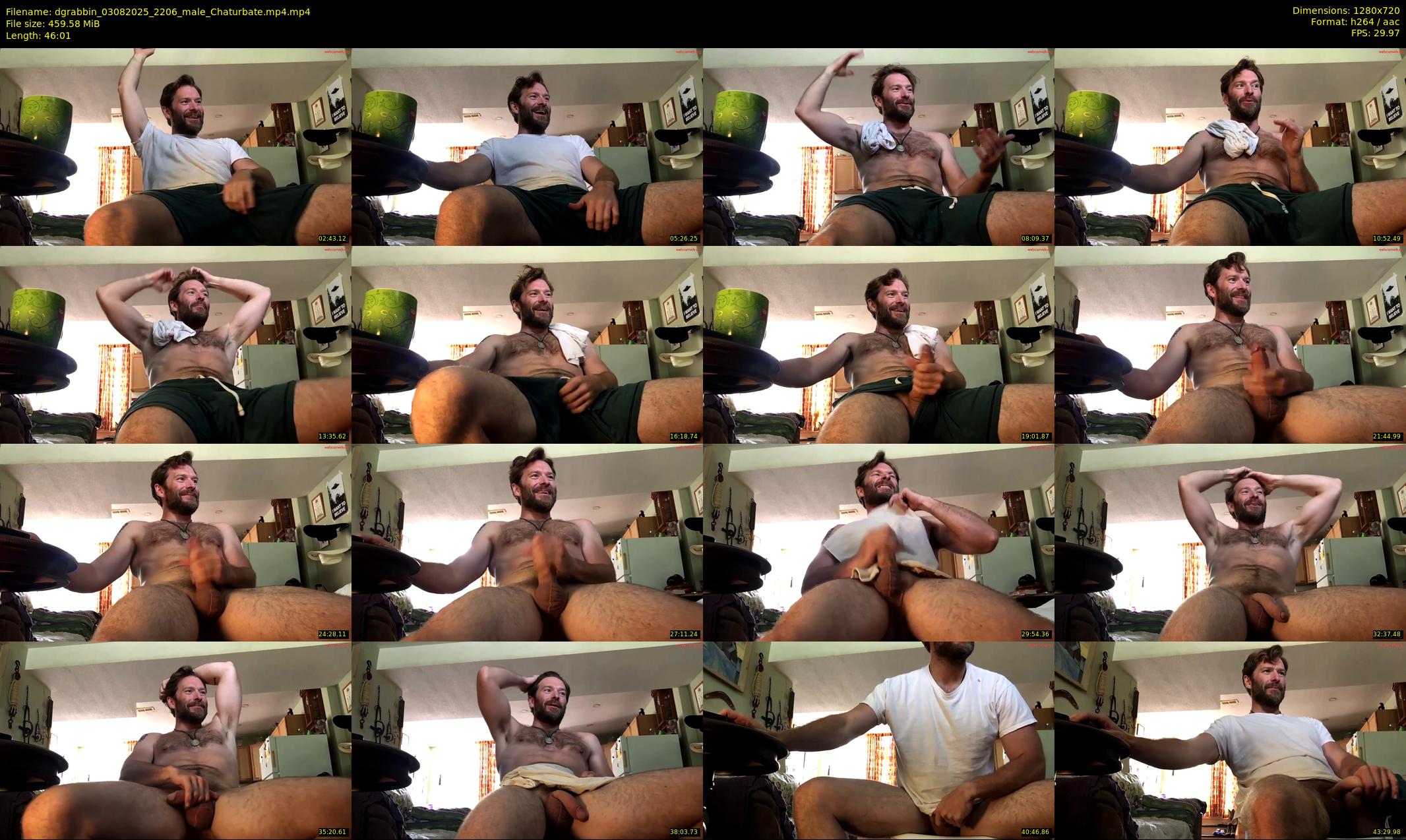 dgrabbin — 47 minute Chaturbate male cam show recording, 720p, Aug 3, 2025