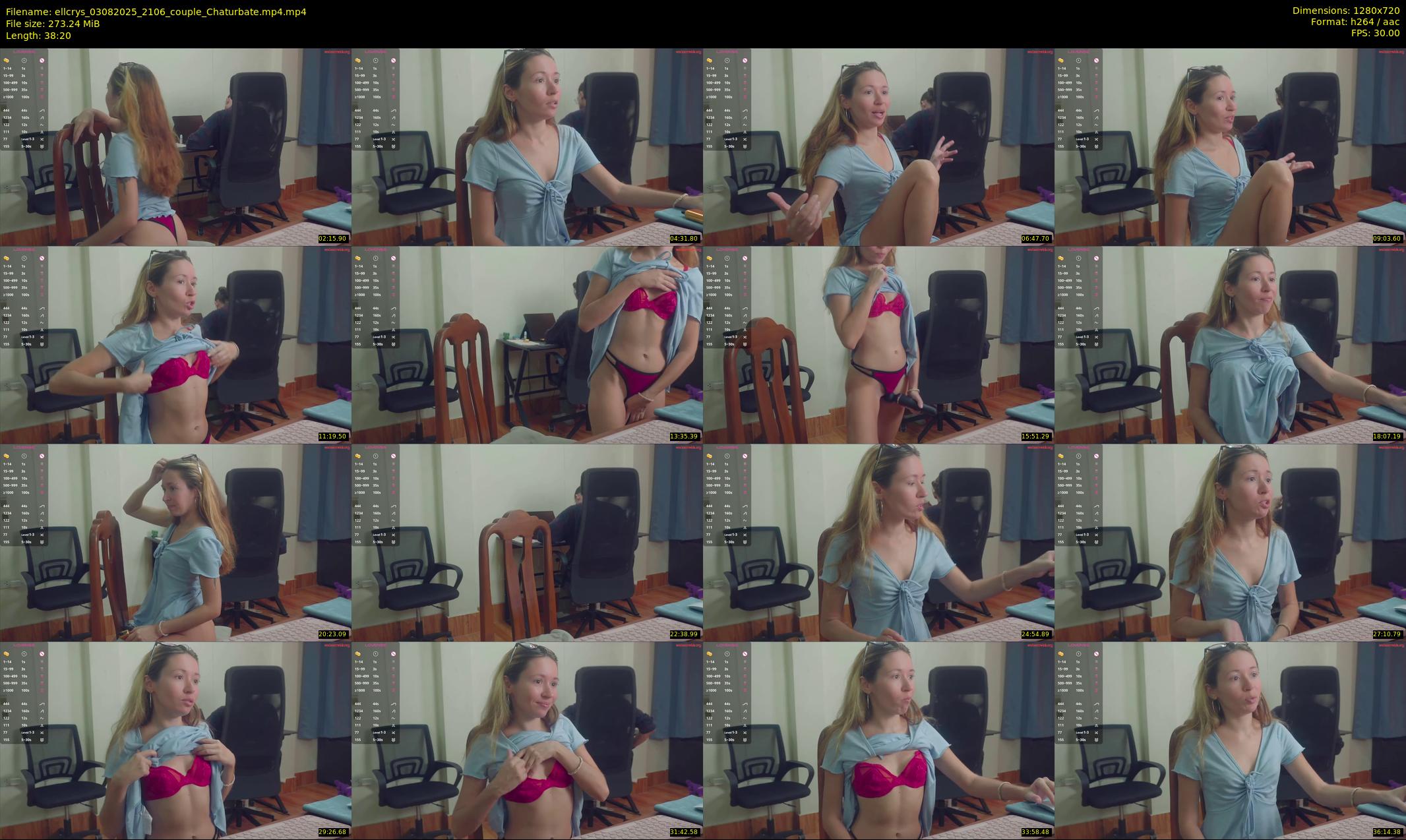 ellcrys — 39 minute Chaturbate couple cam show recording, 720p, Aug 3, 2025