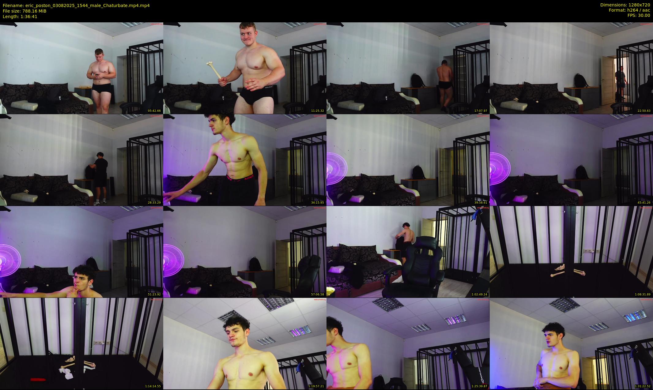 eric_poston — 97 minute Chaturbate male cam show recording, 720p, Aug 3, 2025