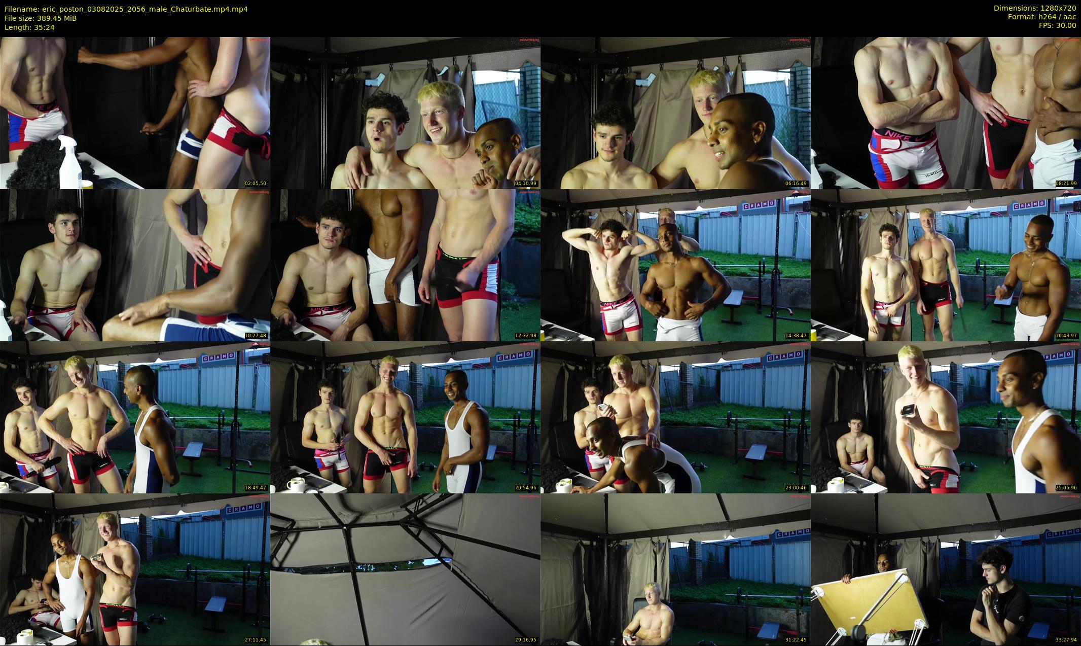 eric_poston — 36 minute Chaturbate male cam show recording, 720p, Aug 3, 2025