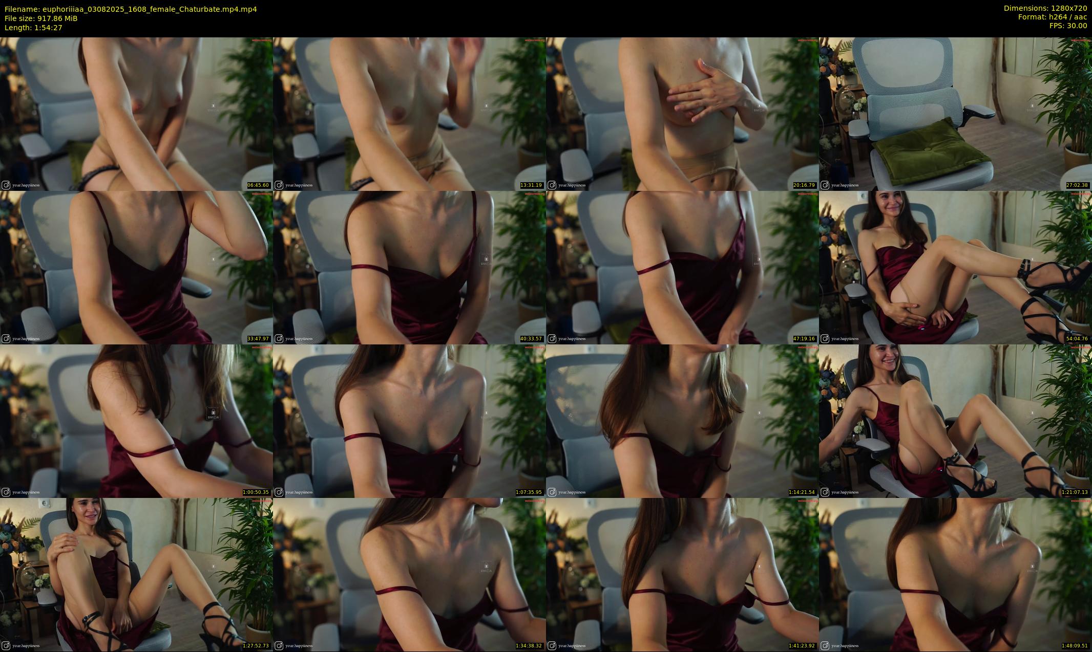 euphoriiiaa — 115 minute Chaturbate female cam show recording, 720p, Aug 3, 2025