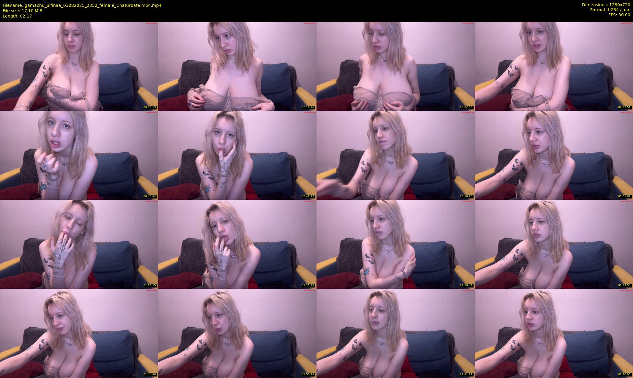 gamachu_ulfinaa — 3 minute Chaturbate female cam show recording, 720p, Aug 3, 2025