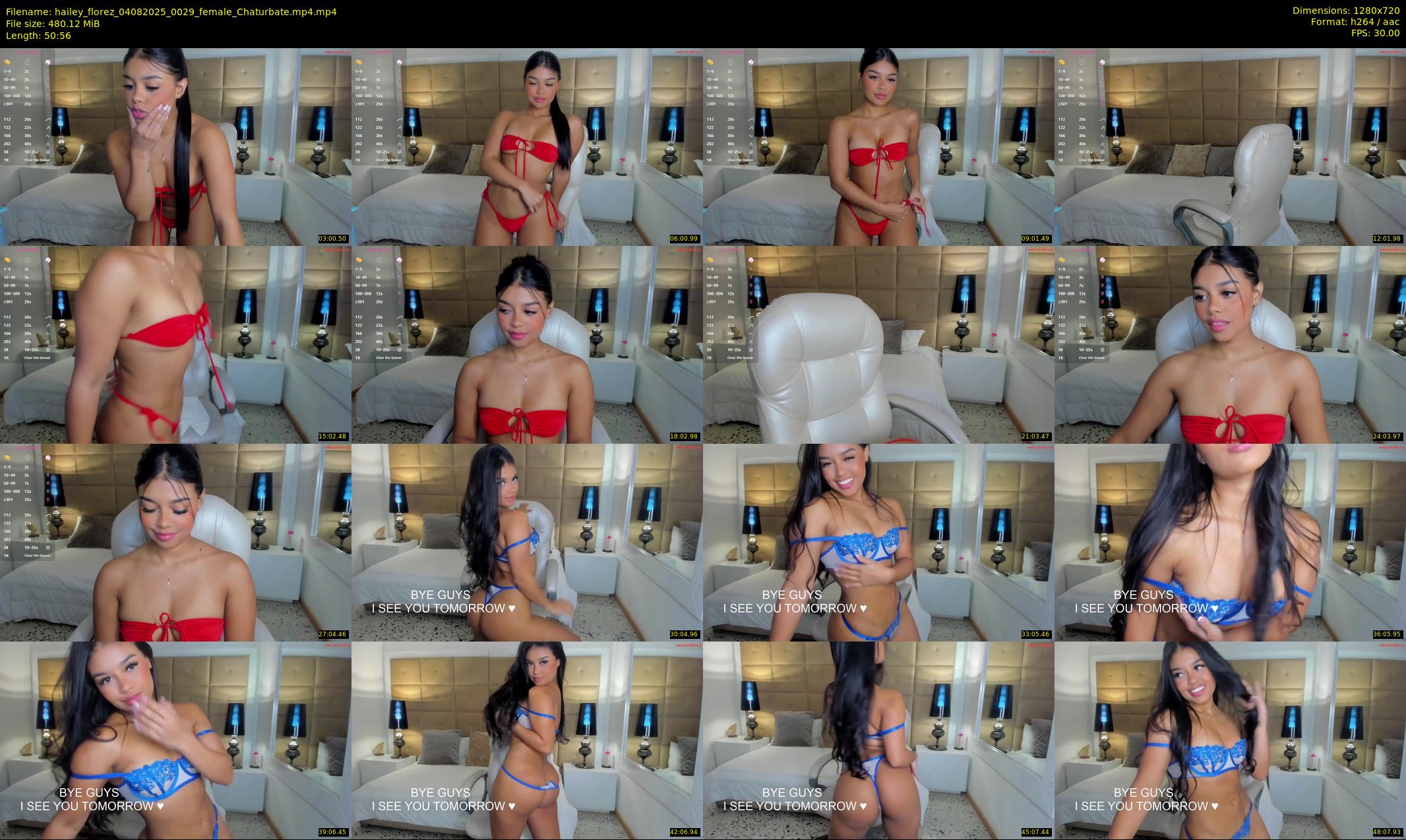 hailey_florez — 51 minute Chaturbate female cam show recording, 720p, Aug 4, 2025
