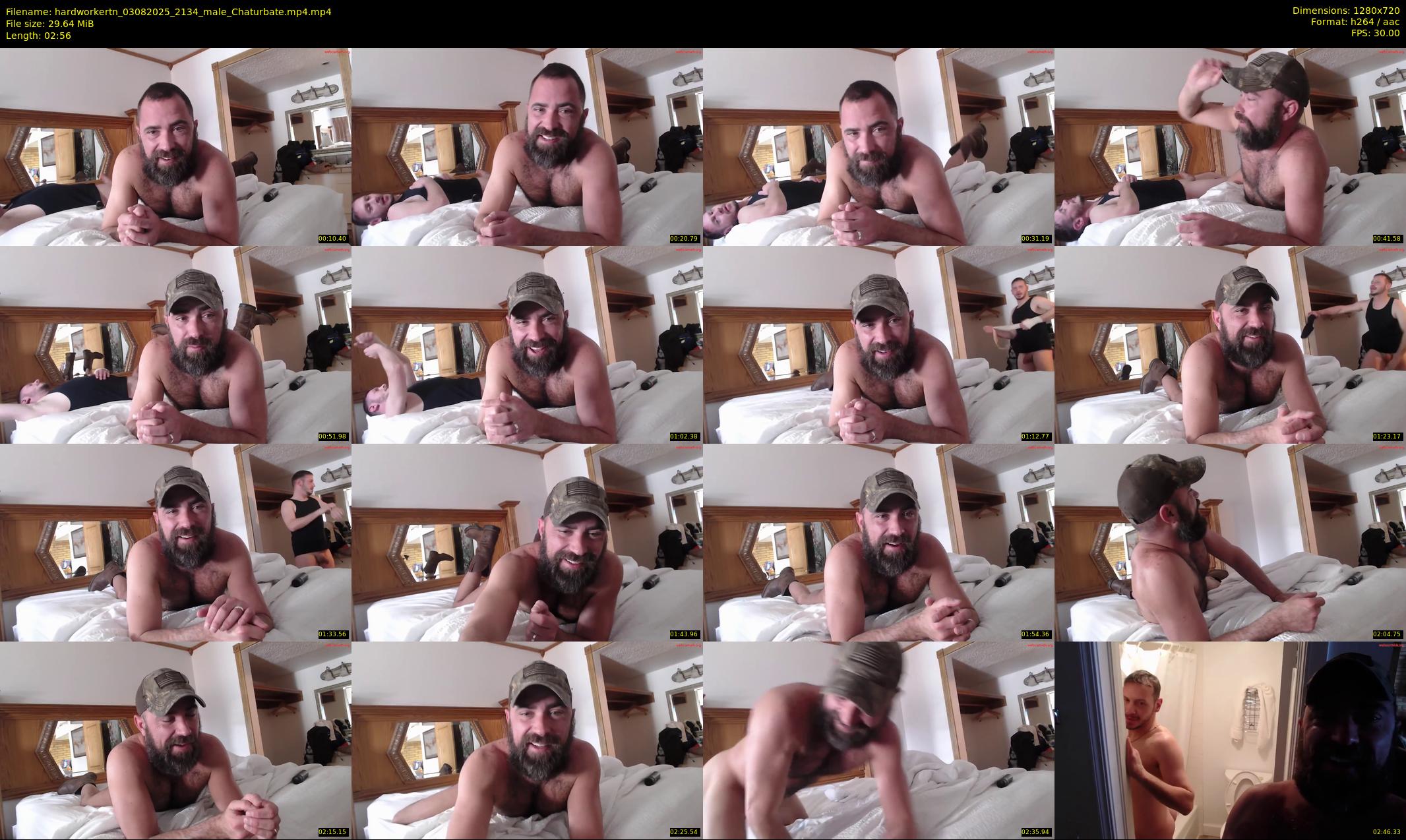 hardworkertn — 3 minute Chaturbate male cam show recording, 720p, Aug 3, 2025