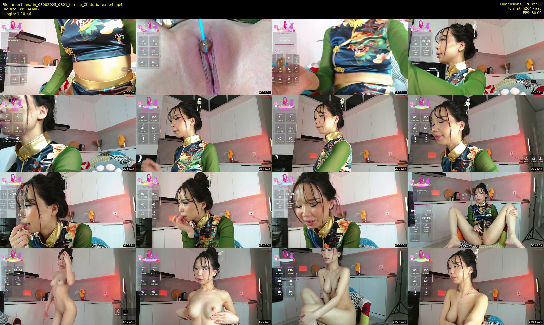 hinnarin — 71 minute Chaturbate female cam show recording, 720p, Aug 3, 2025