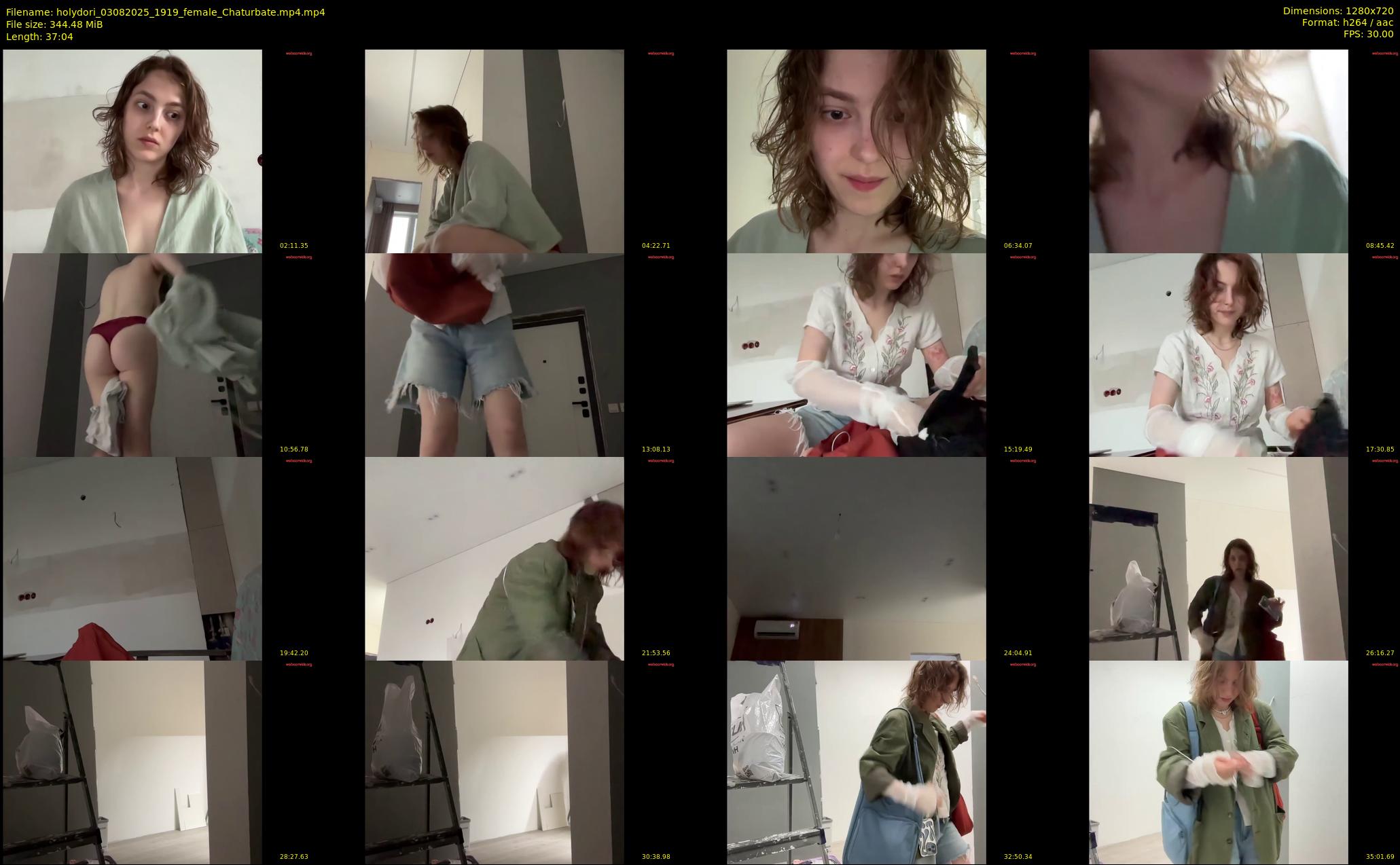 holydori — 38 minute Chaturbate female cam show recording, 720p, Aug 3, 2025