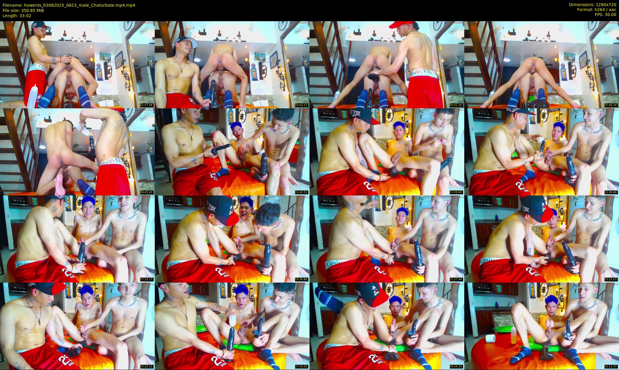 howents — 34 minute Chaturbate male cam show recording, 720p, Aug 3, 2025
