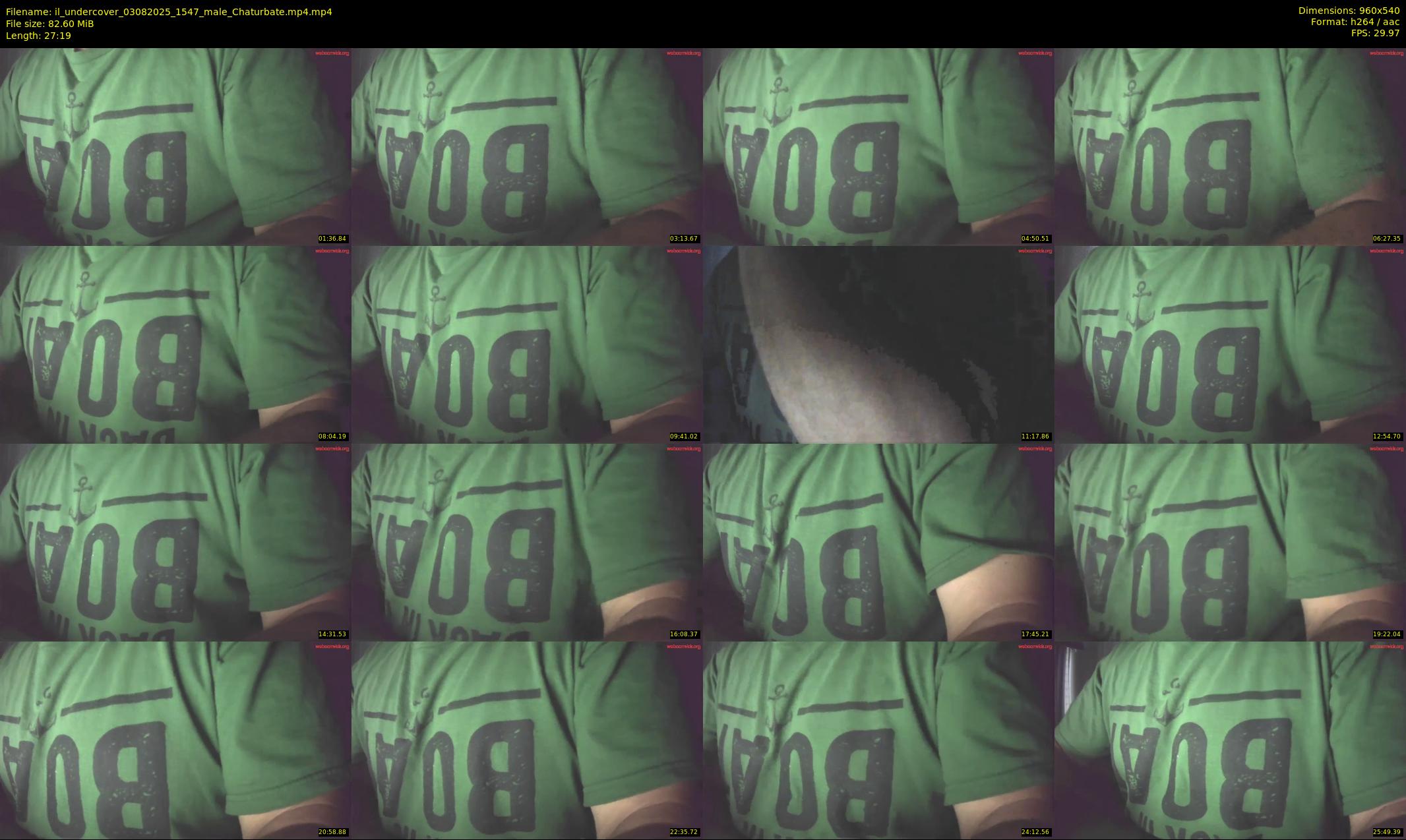 il_undercover — 28 minute Chaturbate male cam show recording, 480p, Aug 3, 2025