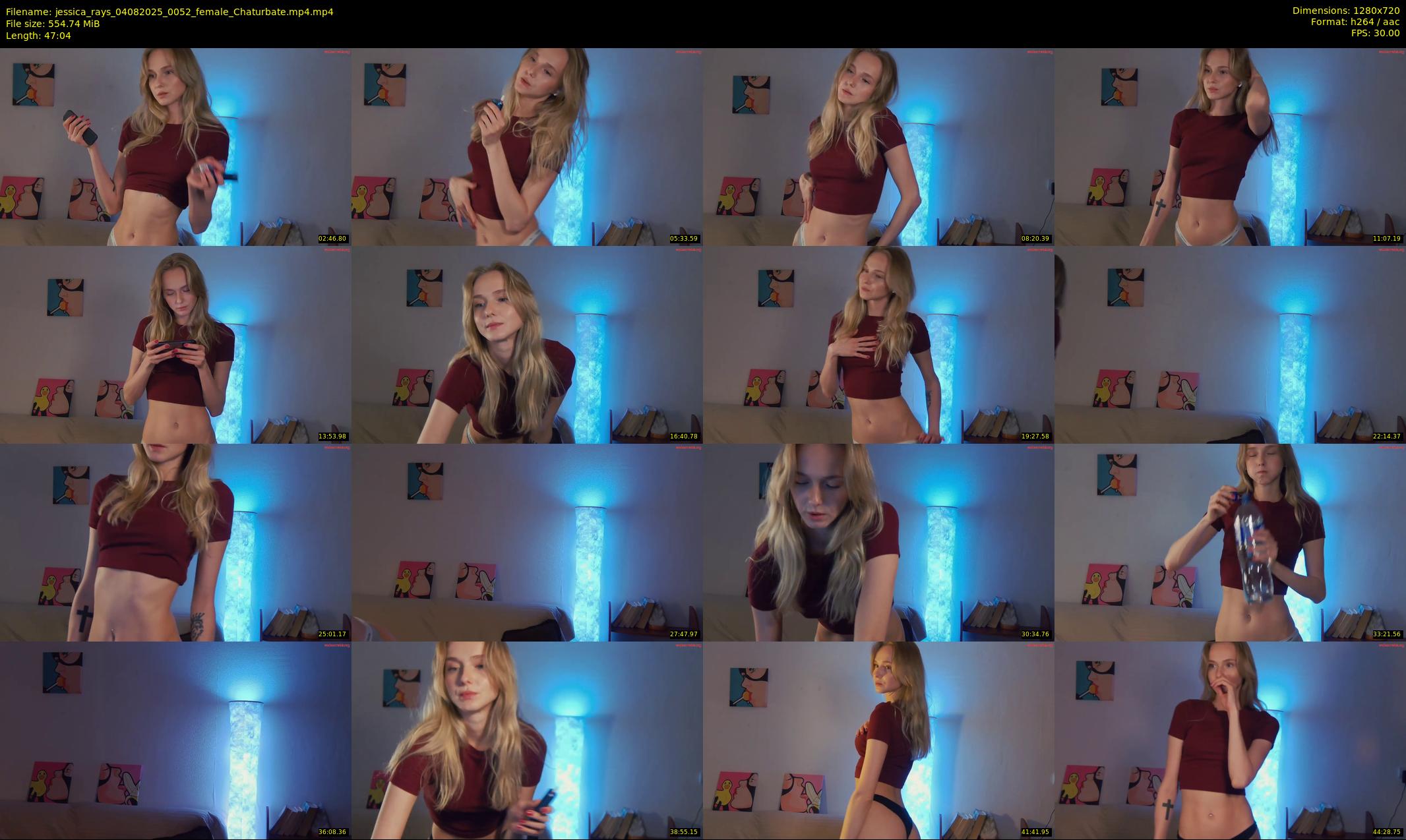 jessica_rays — 48 minute Chaturbate couple cam show recording, 720p, Aug 4, 2025