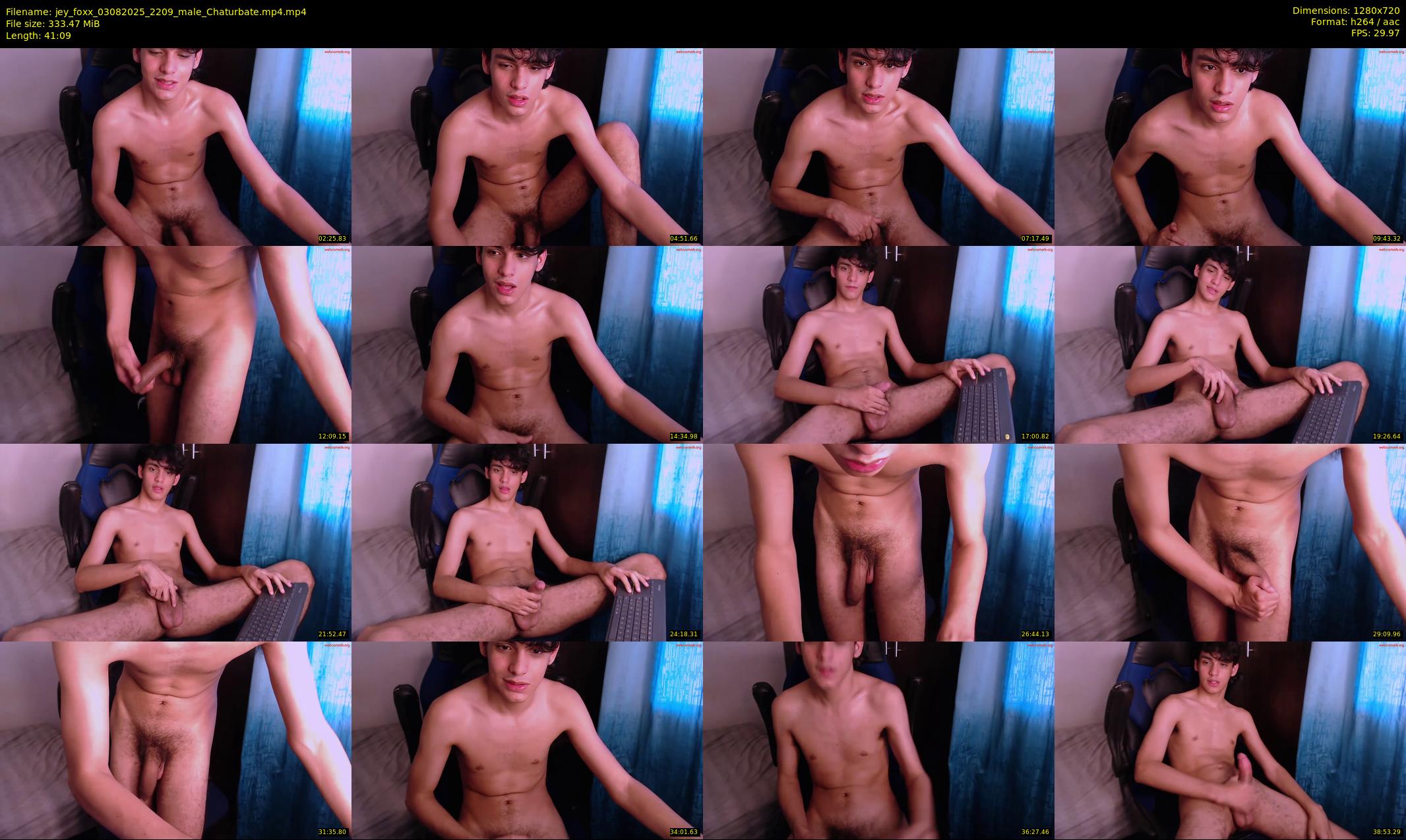 jey_foxx — 42 minute Chaturbate male cam show recording, 720p, Aug 3, 2025