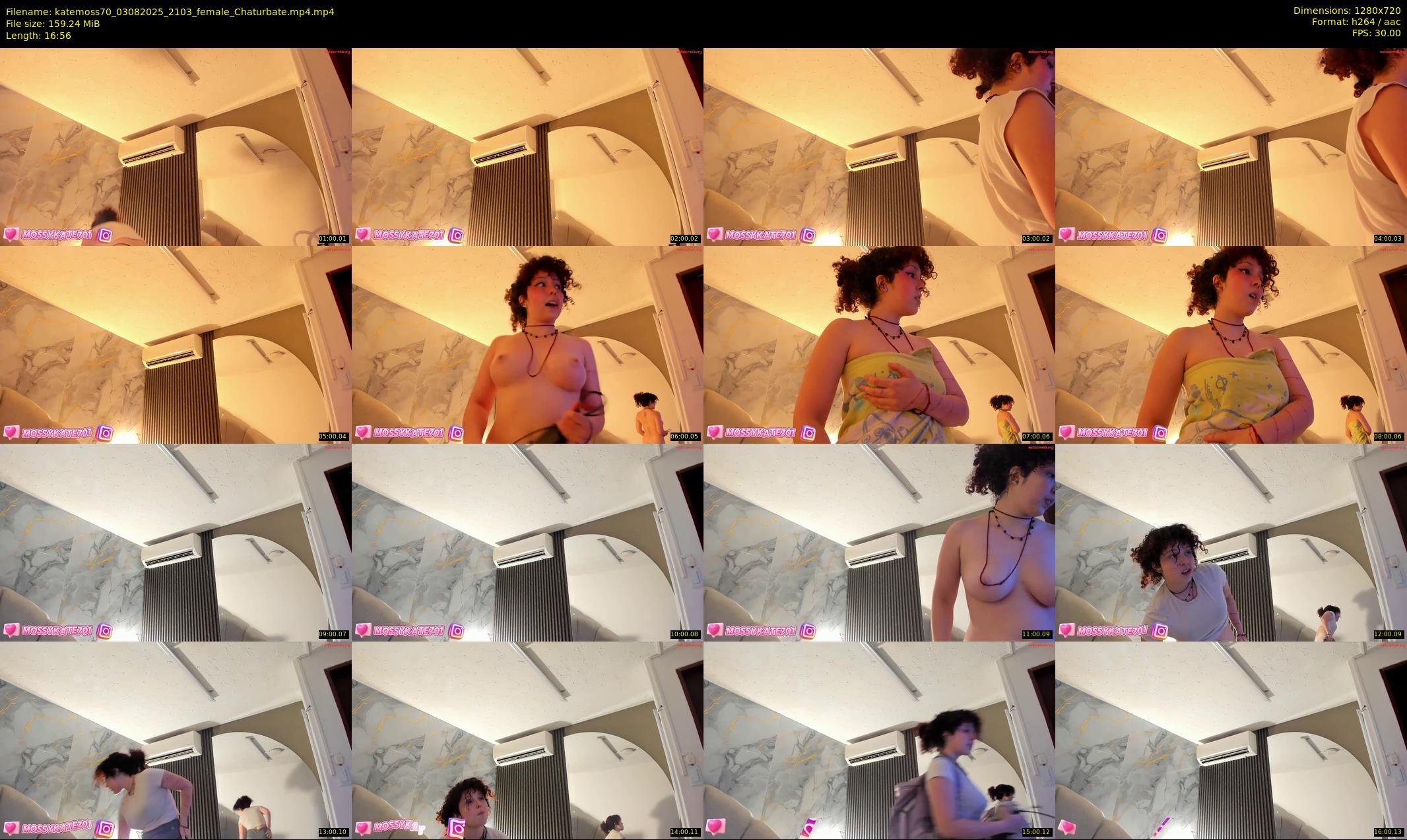 katemoss70 — 17 minute Chaturbate female cam show recording, 720p, Aug 3, 2025