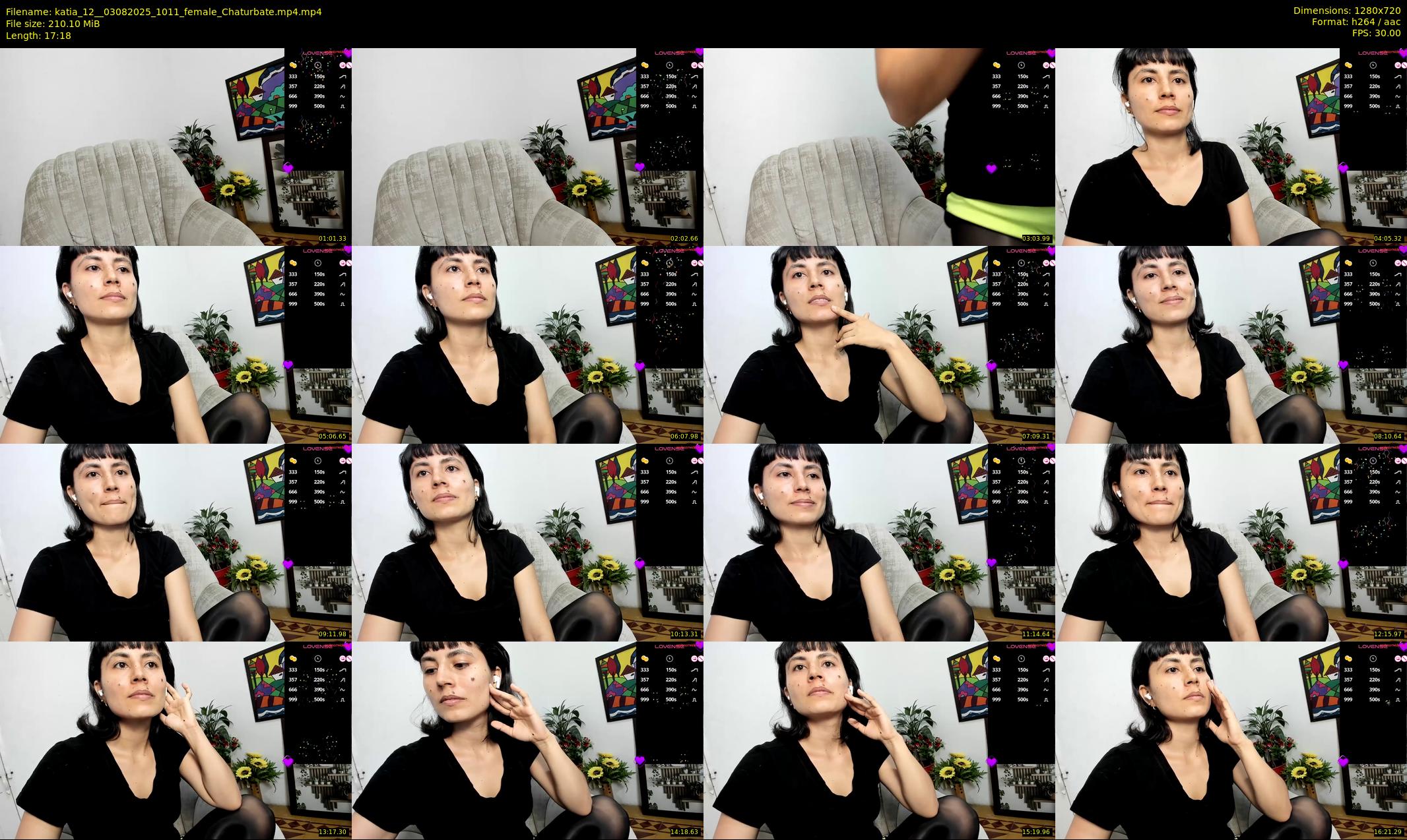 katia_12_ — 18 minute Chaturbate female cam show recording, 720p, Aug 3, 2025