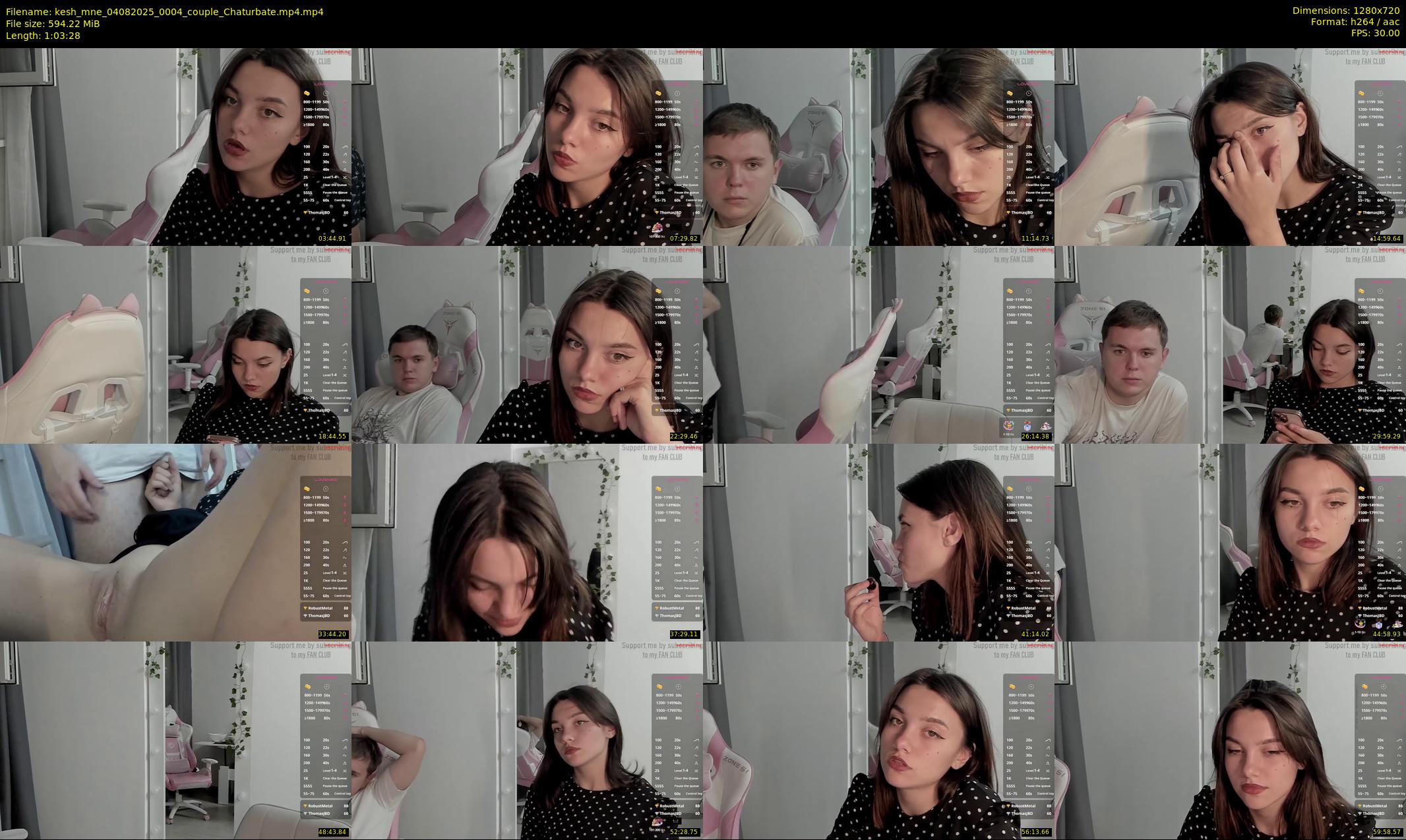 kesh_mne — 64 minute Chaturbate female cam show recording, 720p, Aug 4, 2025