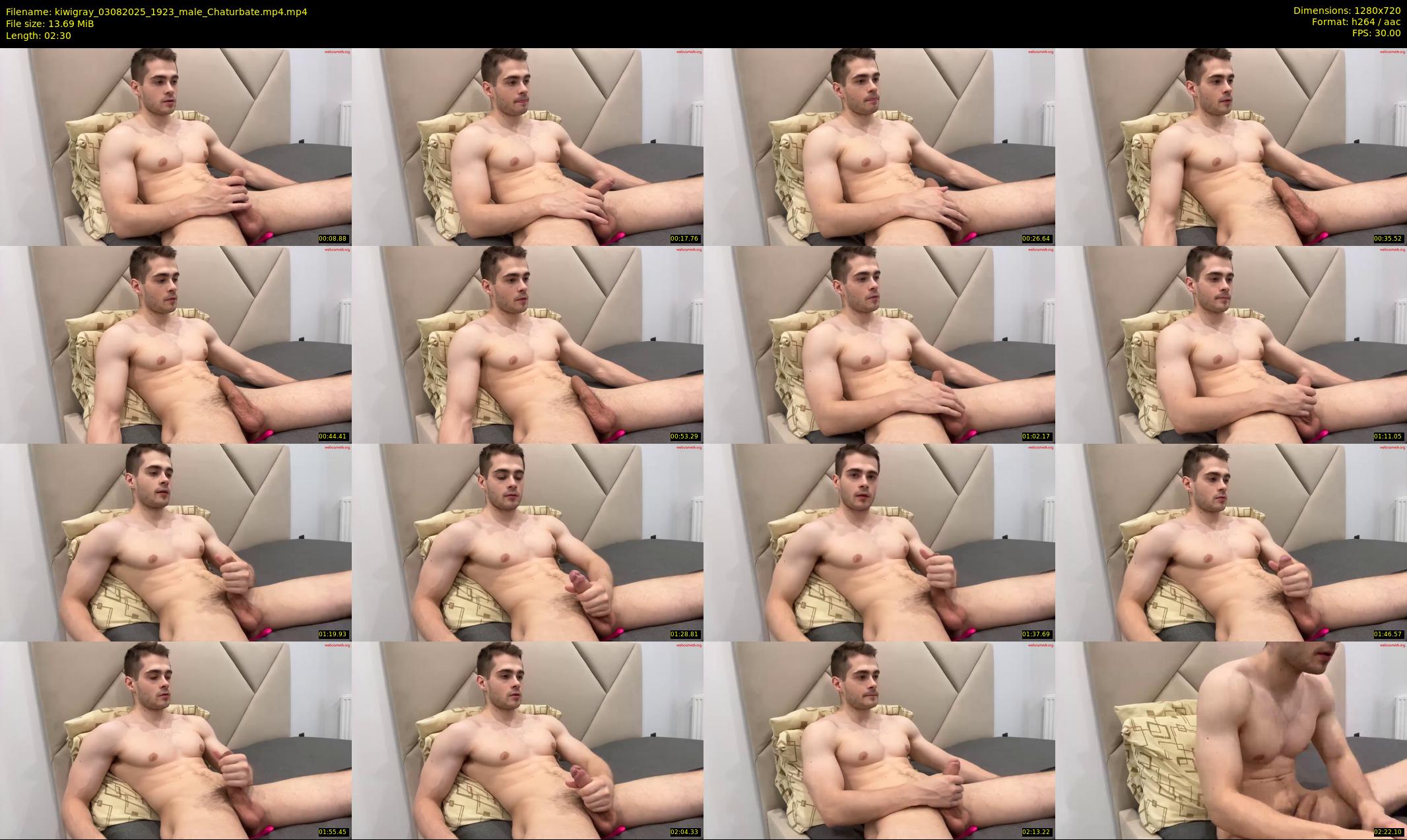 kiwigray — 3 minute Chaturbate male cam show recording, 720p, Aug 3, 2025