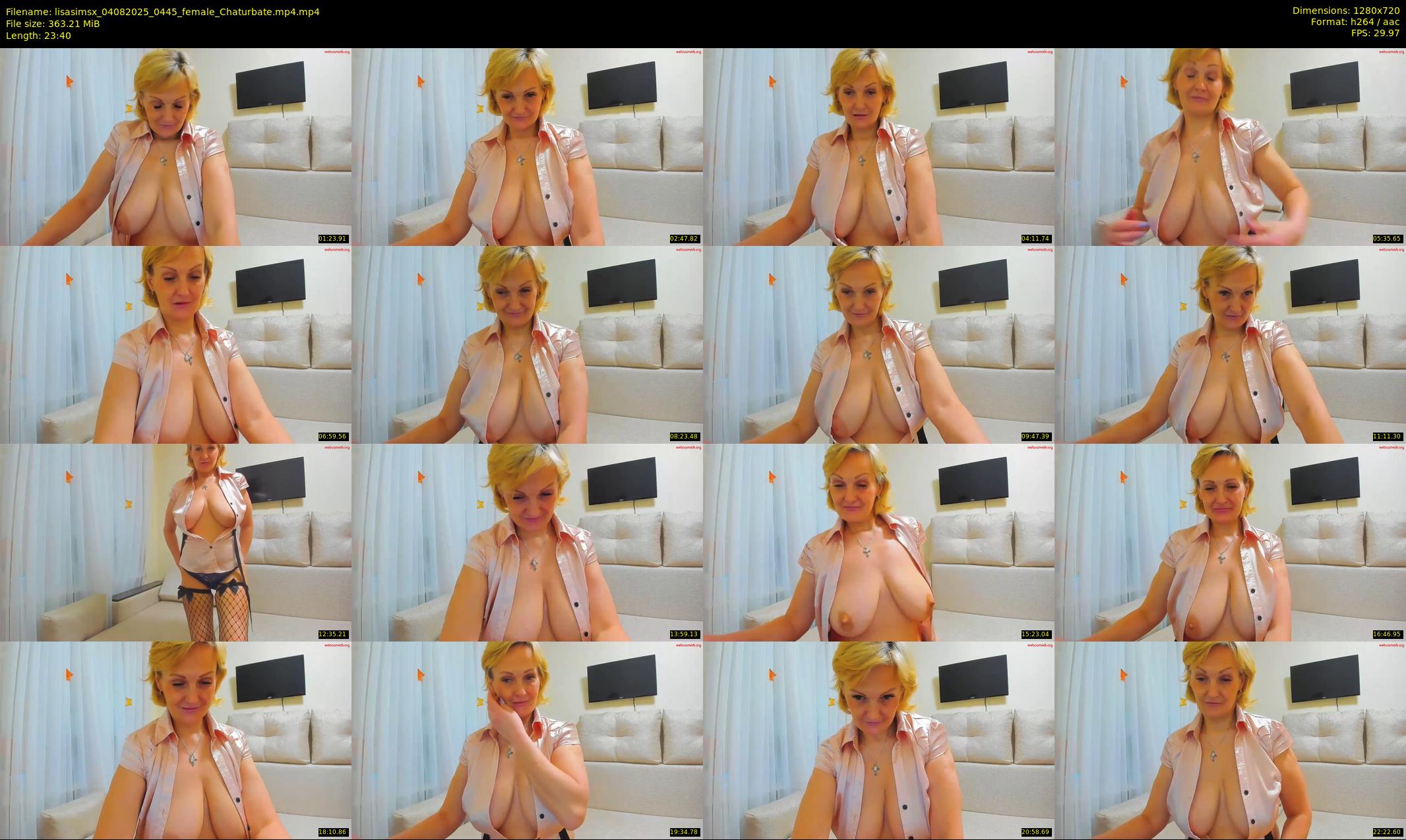 lisasimsx — 24 minute Chaturbate female cam show recording, 720p, Aug 4, 2025