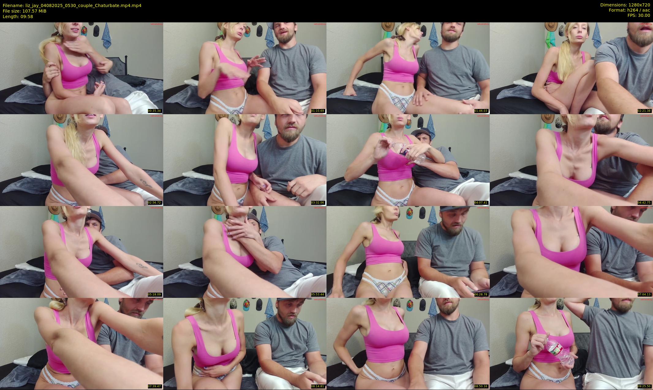 liz_jay — 10 minute Chaturbate couple cam show recording, 720p, Aug 4, 2025