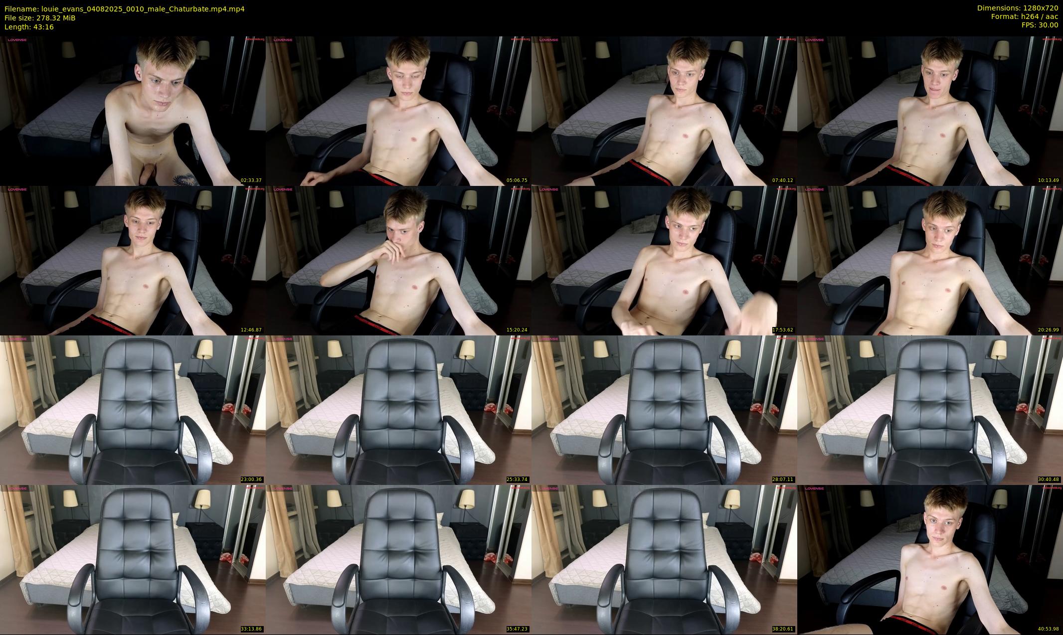 louie_evans — 44 minute Chaturbate male cam show recording, 720p, Aug 4, 2025