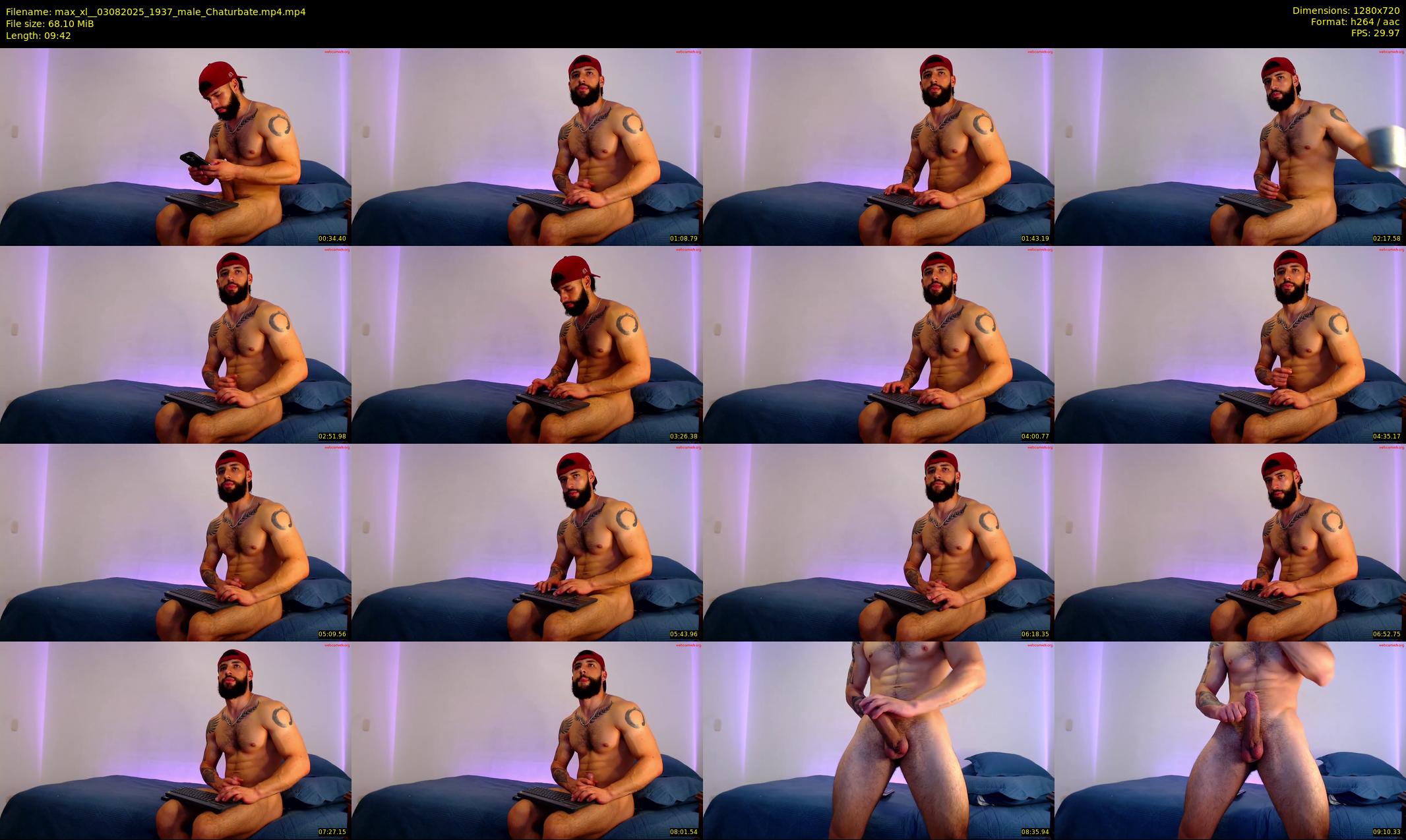 max_xl_ — 10 minute Chaturbate male cam show recording, 720p, Aug 3, 2025