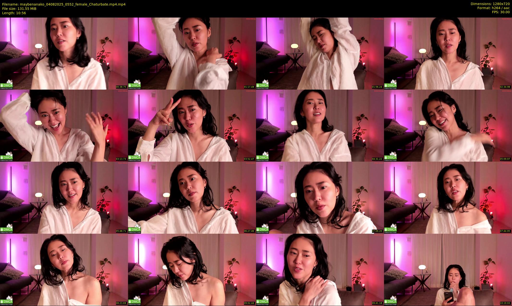 maybenanako — 11 minute Chaturbate female cam show recording, 720p, Aug 4, 2025