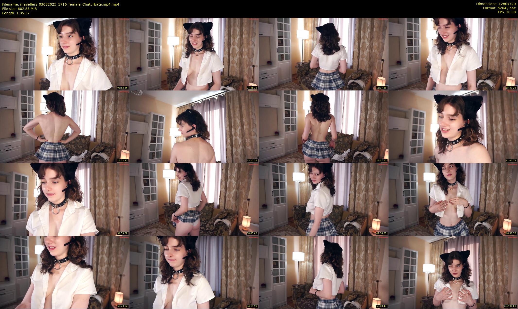 mayellers — 66 minute Chaturbate female cam show recording, 720p, Aug 3, 2025