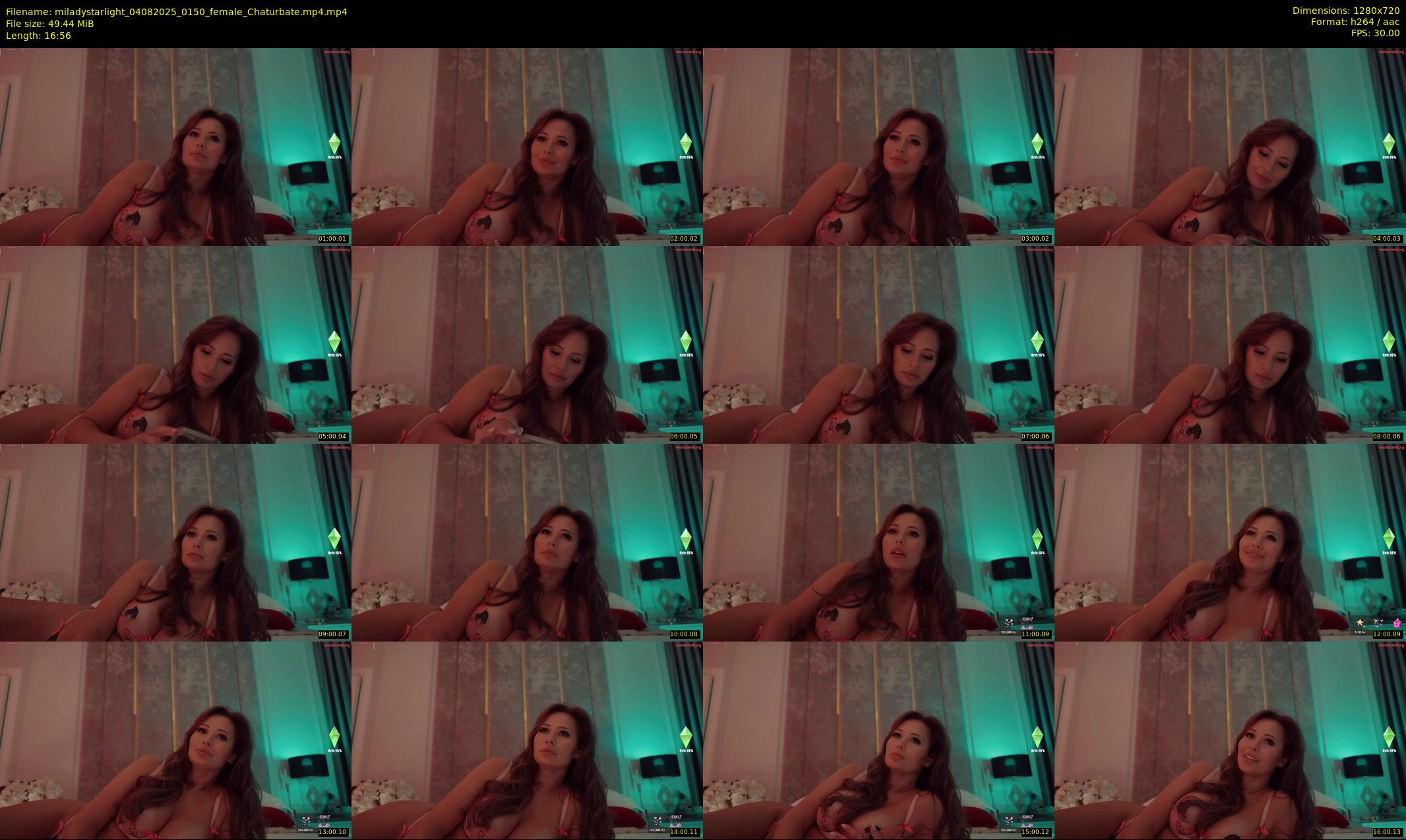 miladystarlight — 17 minute Chaturbate female cam show recording, 720p, Aug 4, 2025