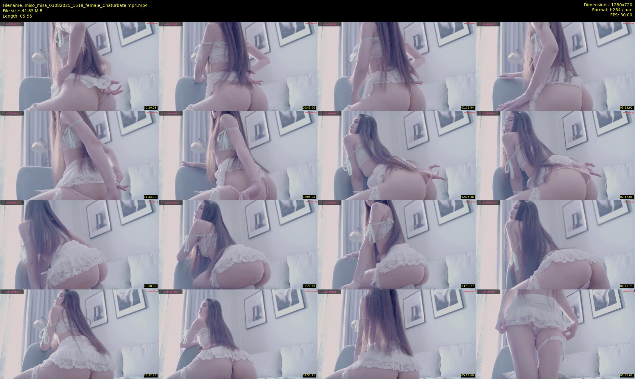 miso_misa — 6 minute Chaturbate female cam show recording, 720p, Aug 3, 2025
