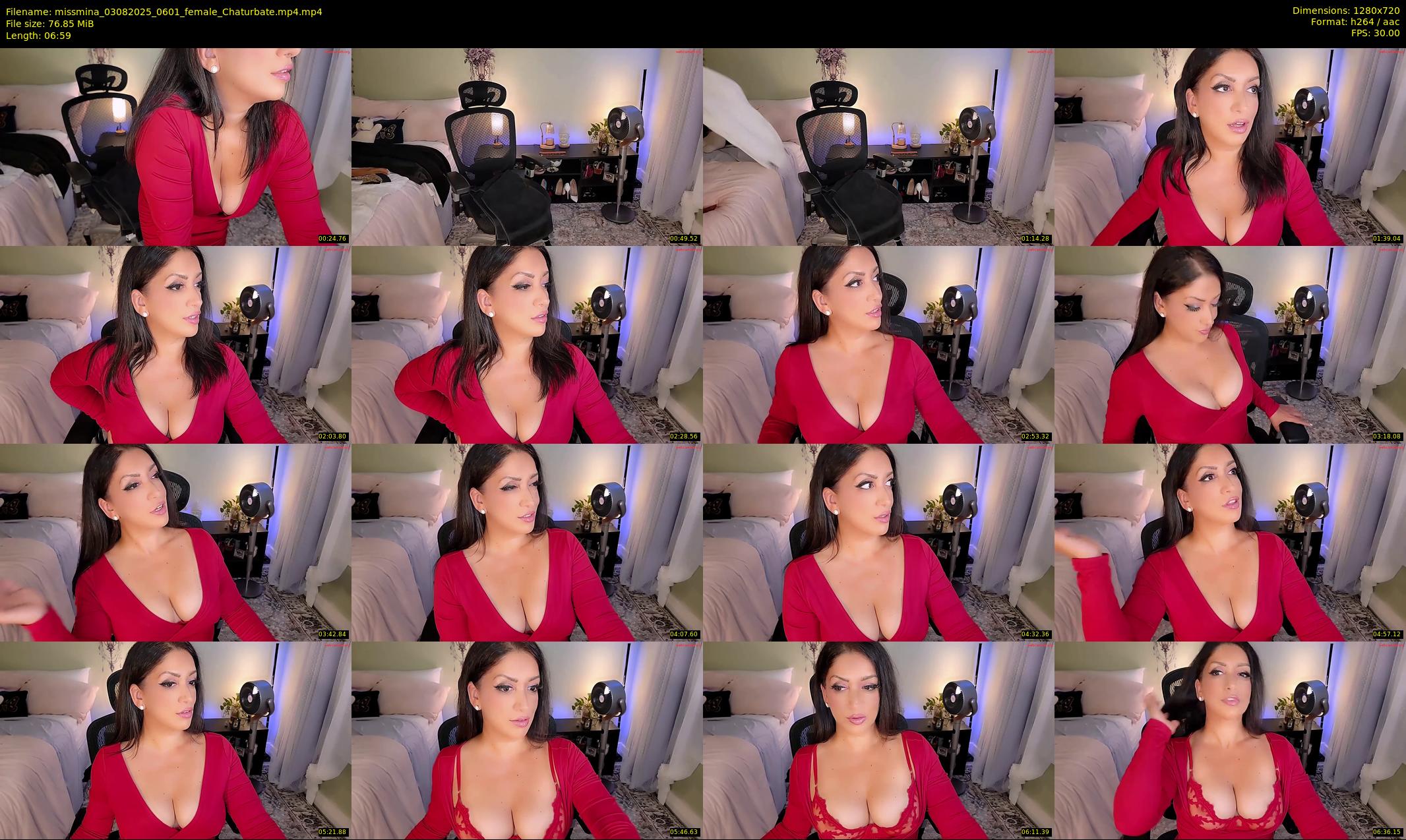 missmina — 7 minute Chaturbate female cam show recording, 720p, Aug 3, 2025