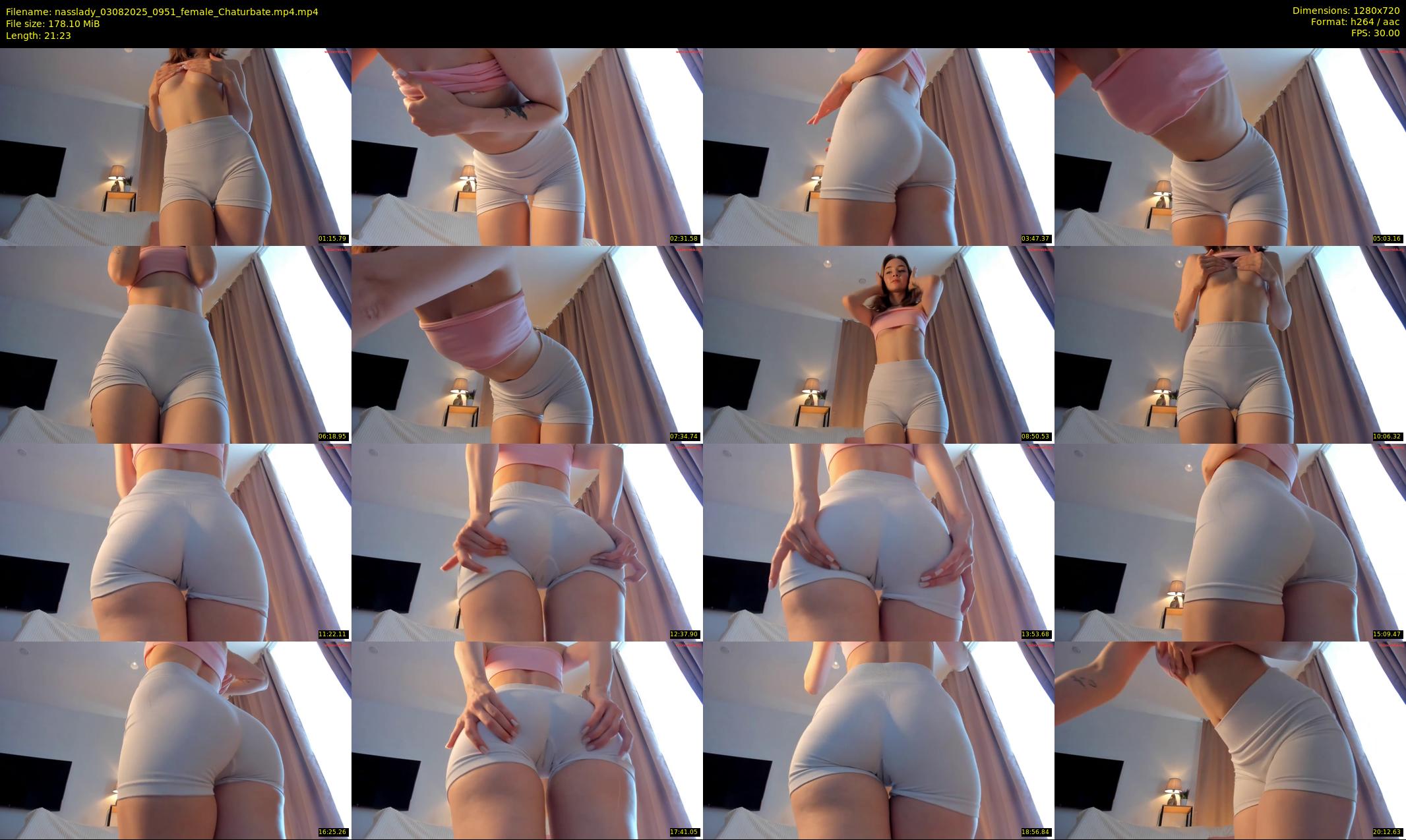 nasslady — 22 minute Chaturbate female cam show recording, 720p, Aug 3, 2025