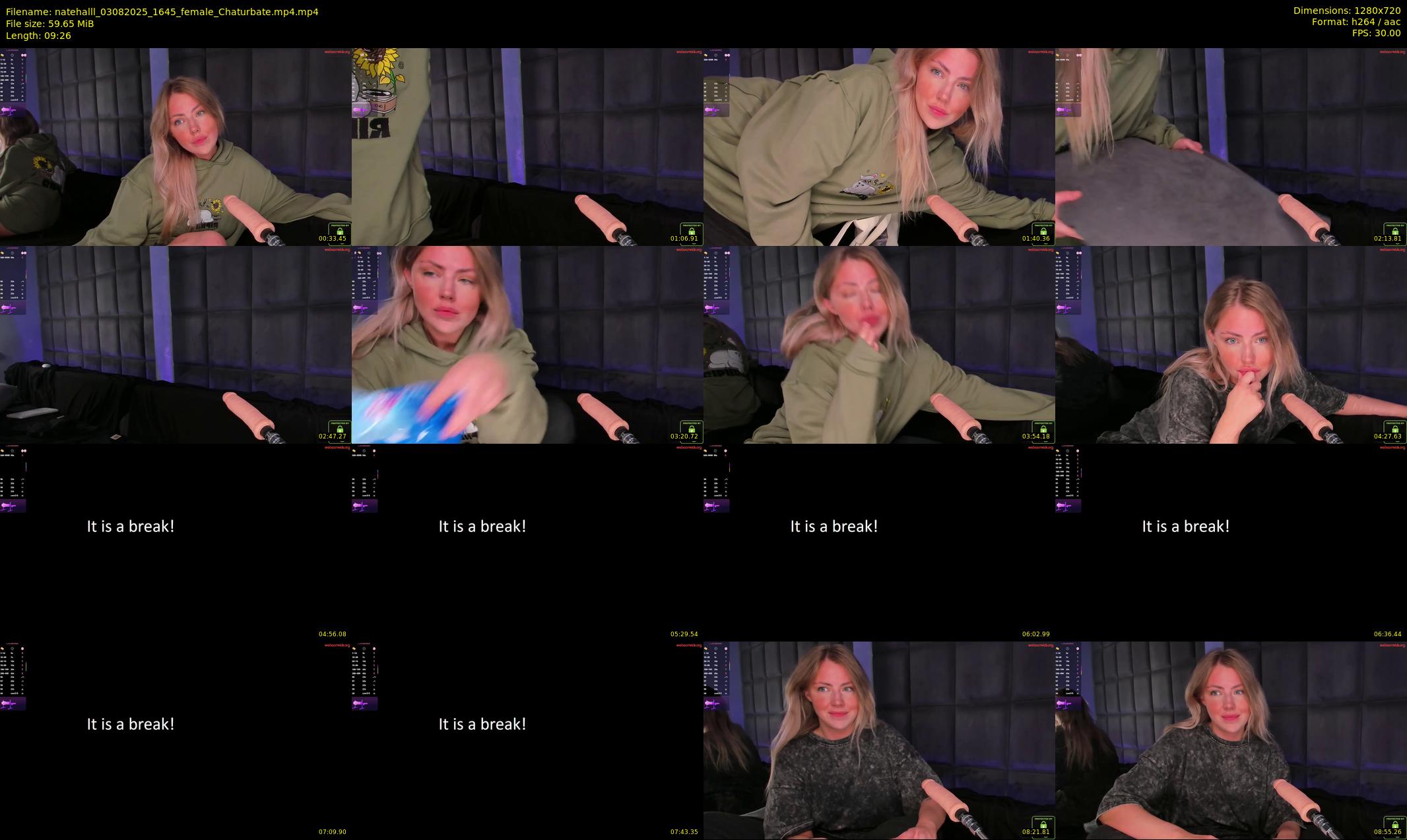 natehalll — 10 minute Chaturbate female cam show recording, 720p, Aug 3, 2025