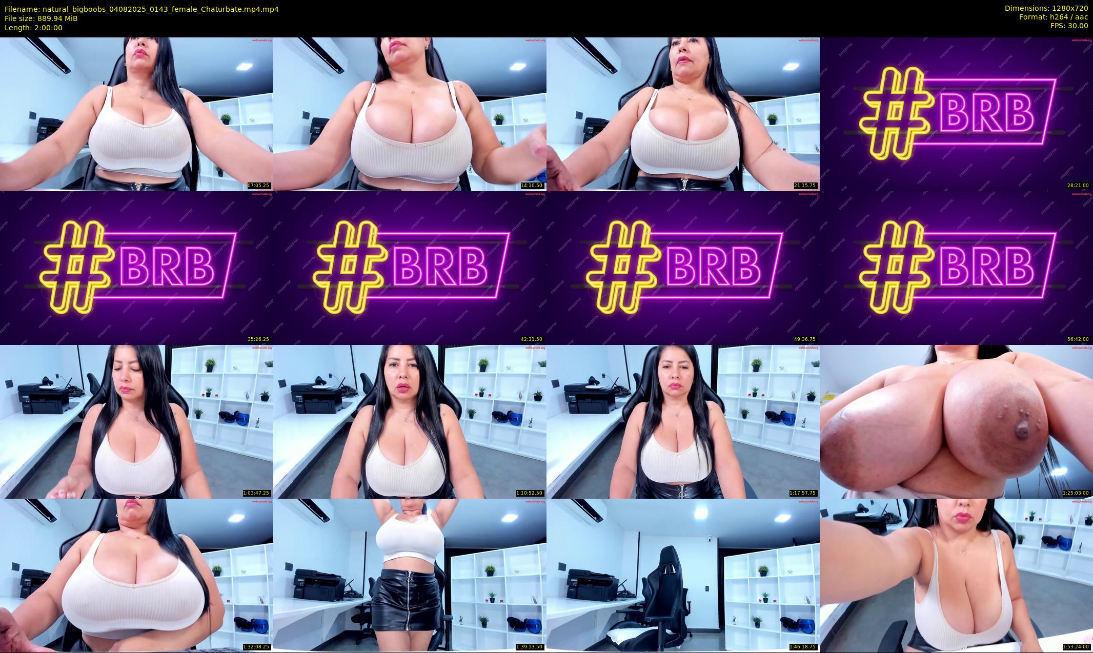 natural_bigboobs — 120 minute Chaturbate female cam show recording, 720p, Aug 4, 2025