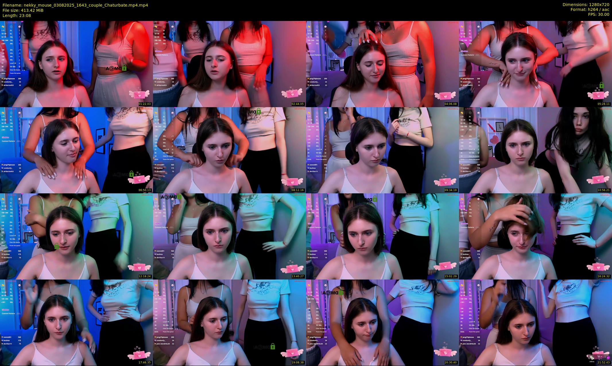 nekky_mouse — 24 minute Chaturbate female cam show recording, 720p, Aug 3, 2025