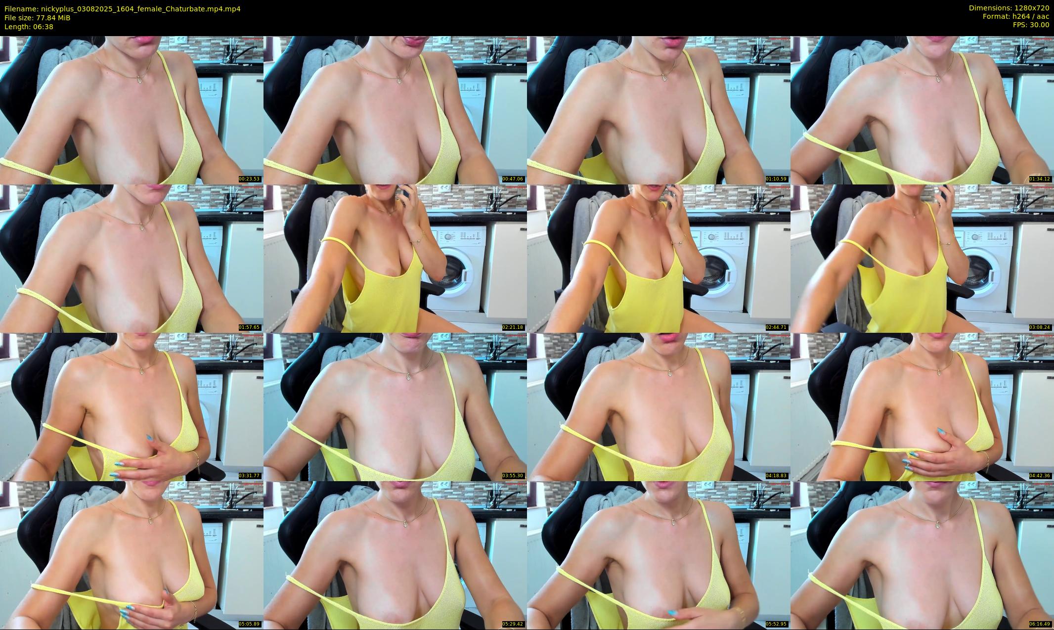 nickyplus — 7 minute Chaturbate couple cam show recording, 720p, Aug 3, 2025