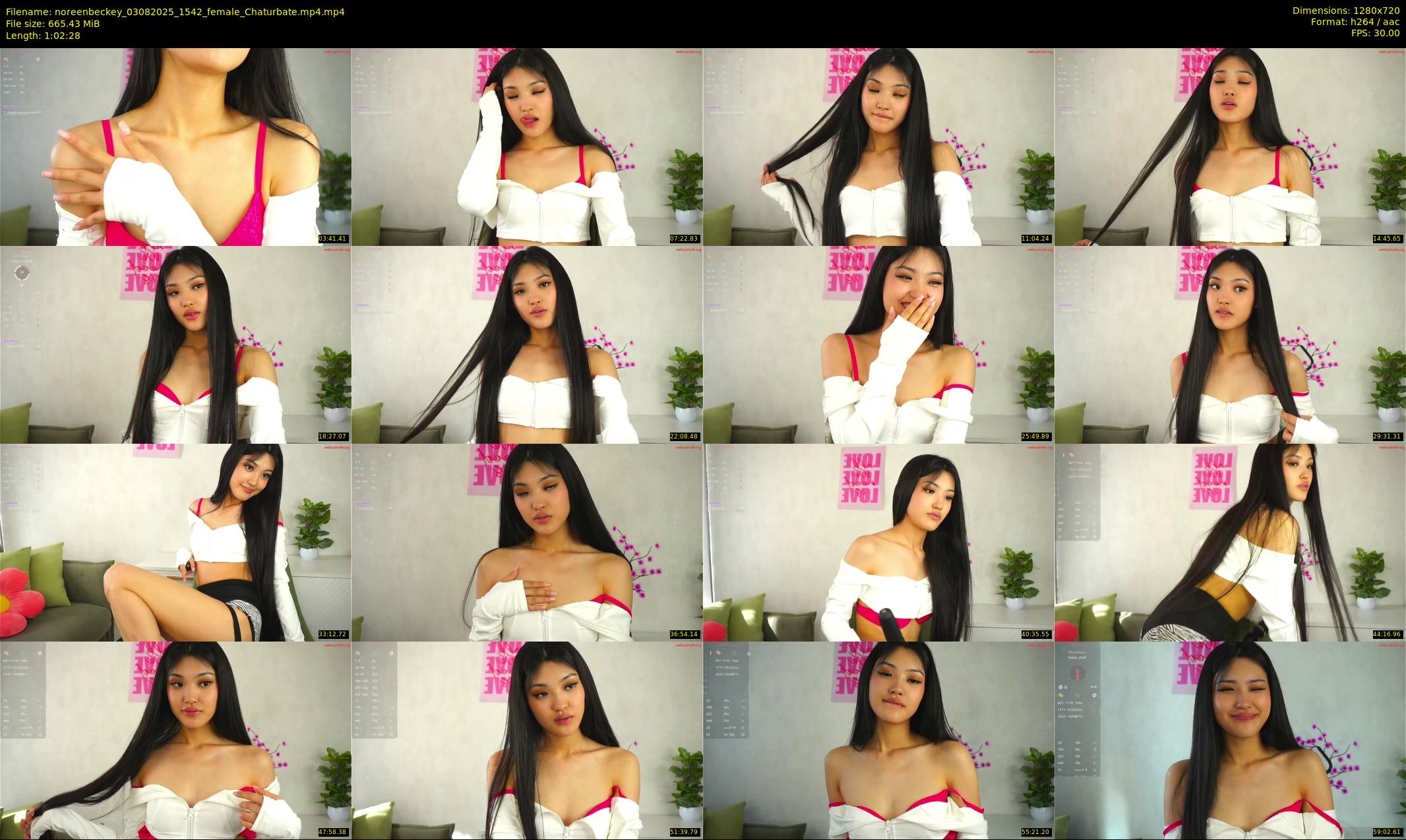 noreenbeckey — 63 minute Chaturbate female cam show recording, 720p, Aug 3, 2025