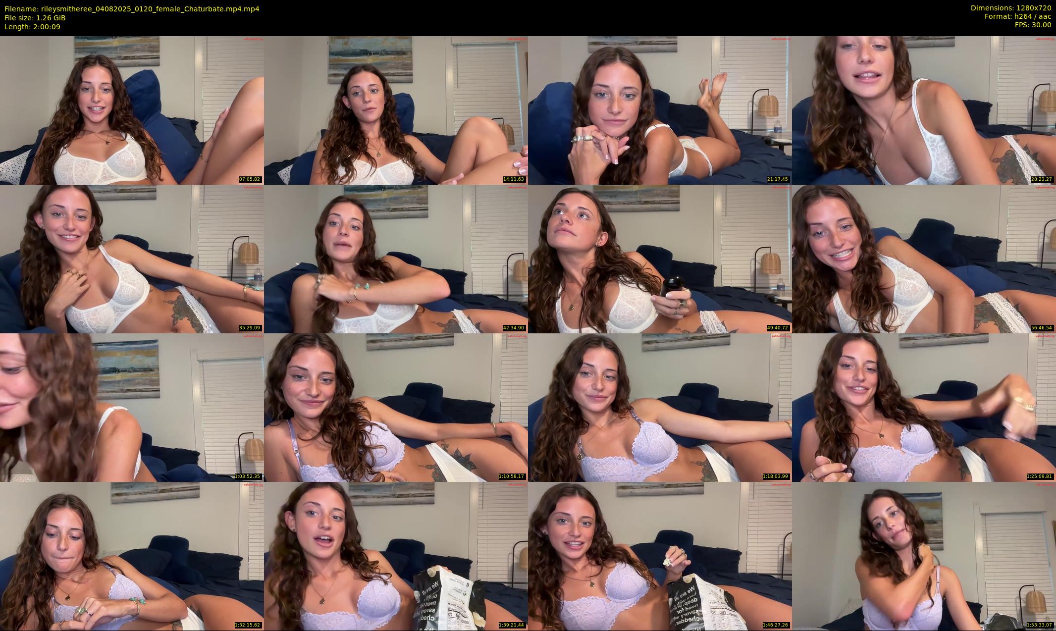 rileysmitheree — 121 minute Chaturbate female cam show recording, 720p, Aug 4, 2025