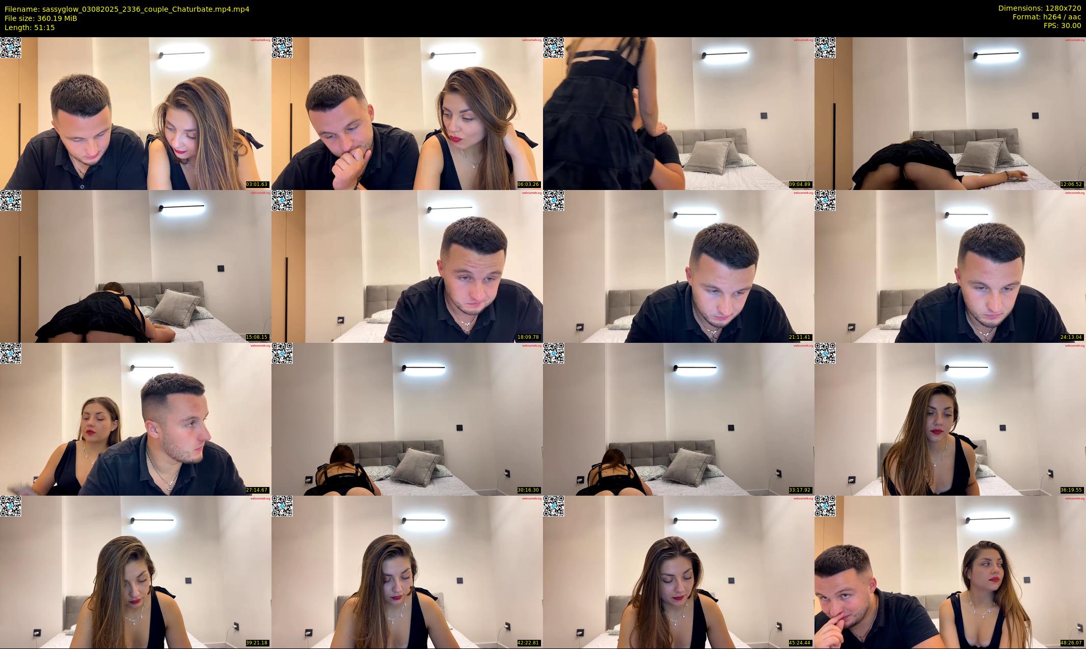 sassyglow — 52 minute Chaturbate couple cam show recording, 720p, Aug 3, 2025