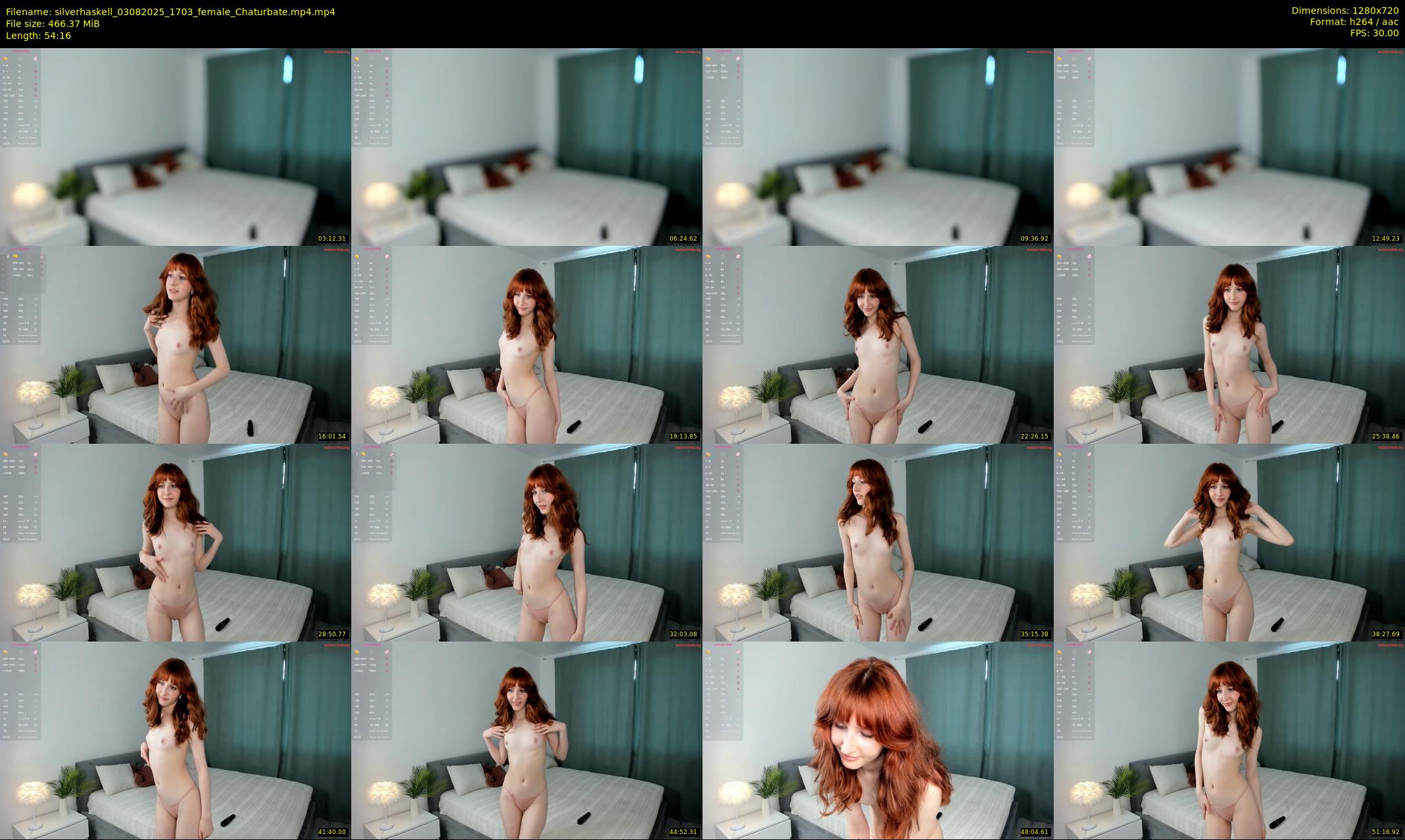 silverhaskell — 55 minute Chaturbate female cam show recording, 720p, Aug 3, 2025