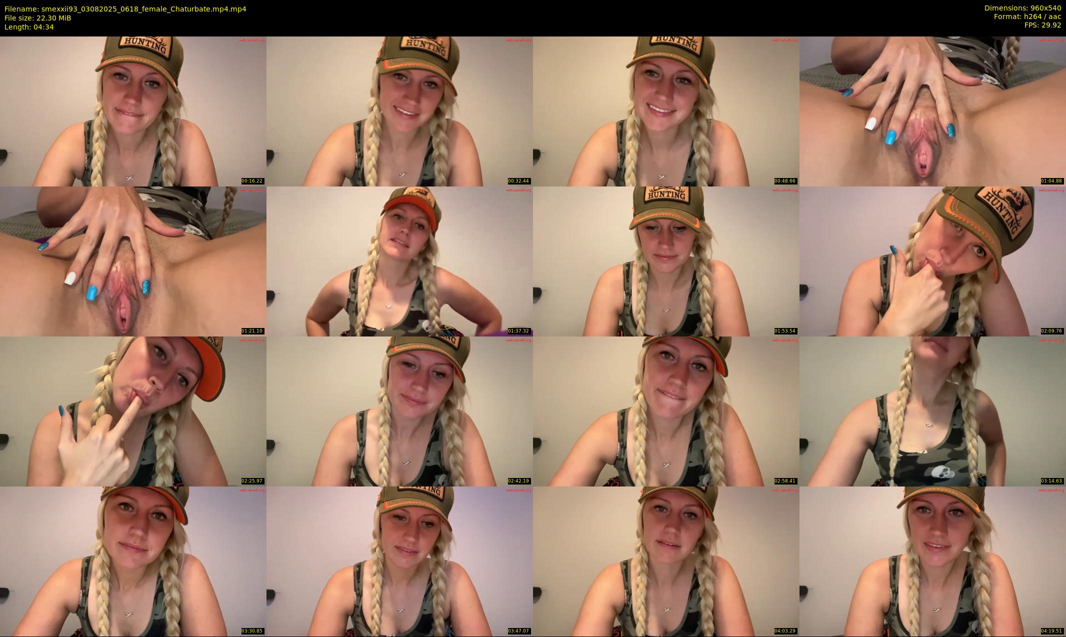 smexxii93 — 5 minute Chaturbate female cam show recording, 480p, Aug 3, 2025