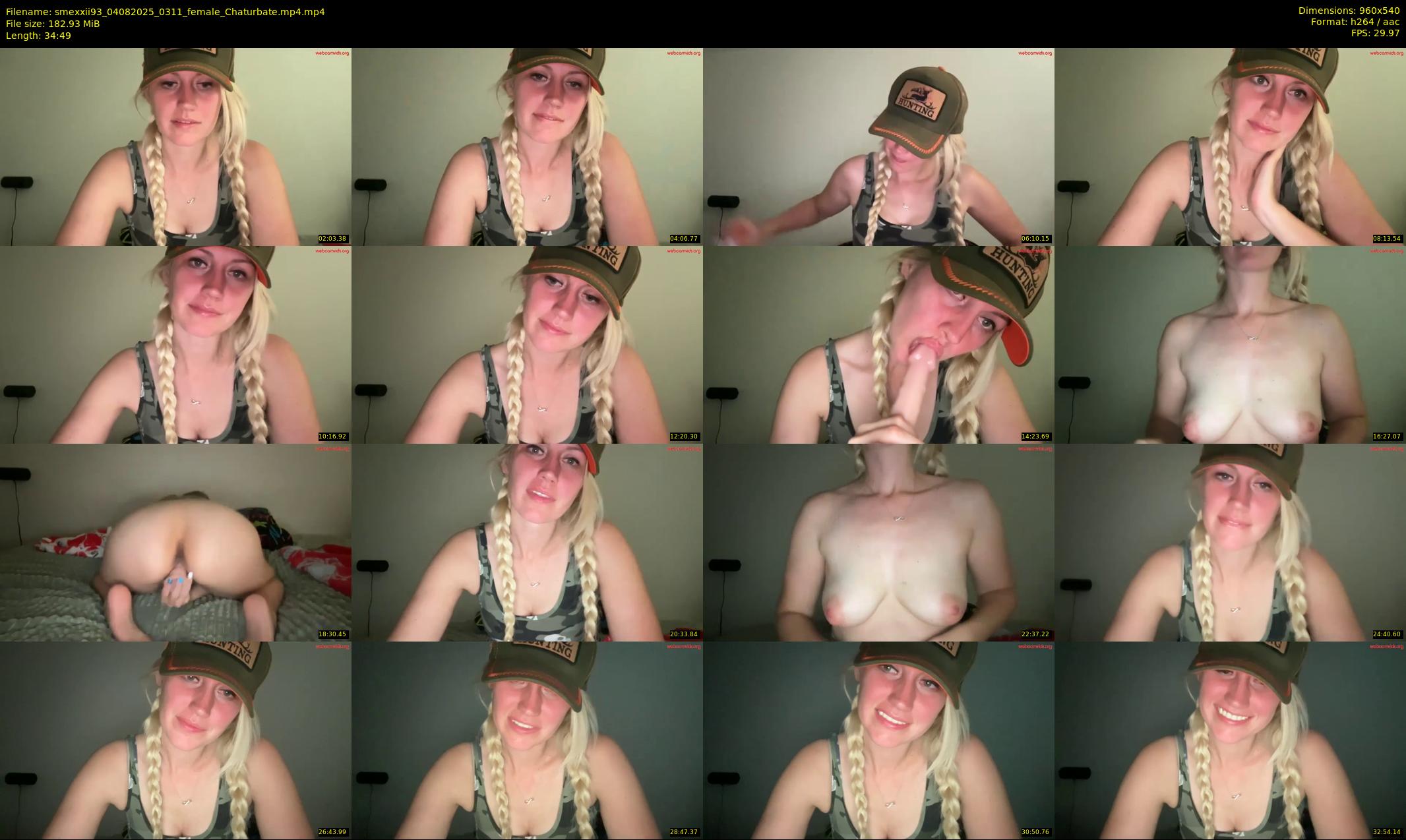 smexxii93 — 35 minute Chaturbate female cam show recording, 480p, Aug 4, 2025