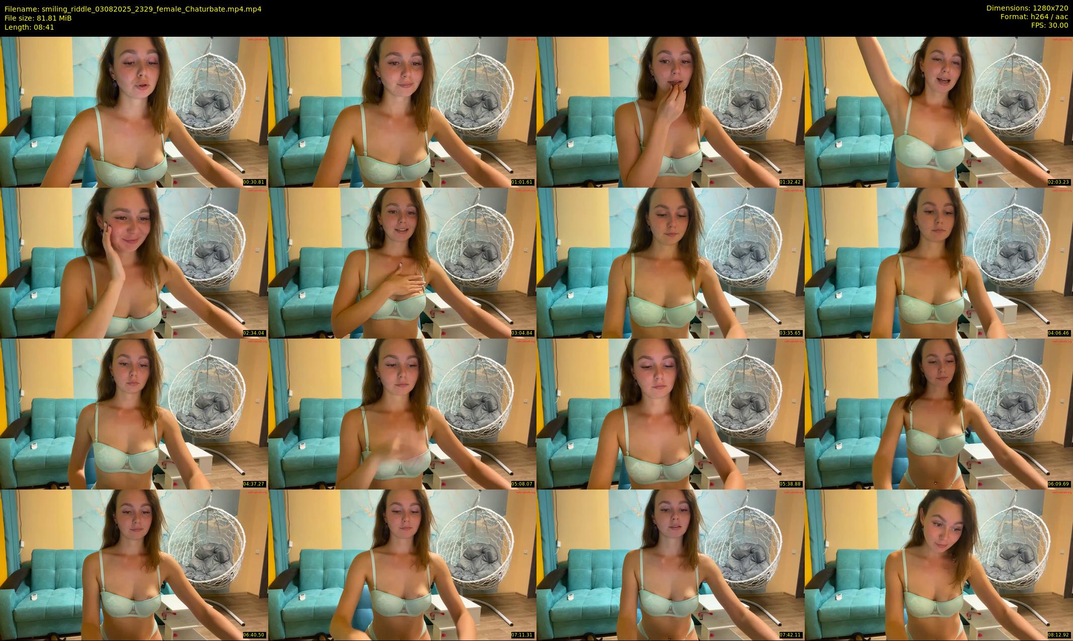 smiling_riddle — 9 minute Chaturbate female cam show recording, 720p, Aug 3, 2025