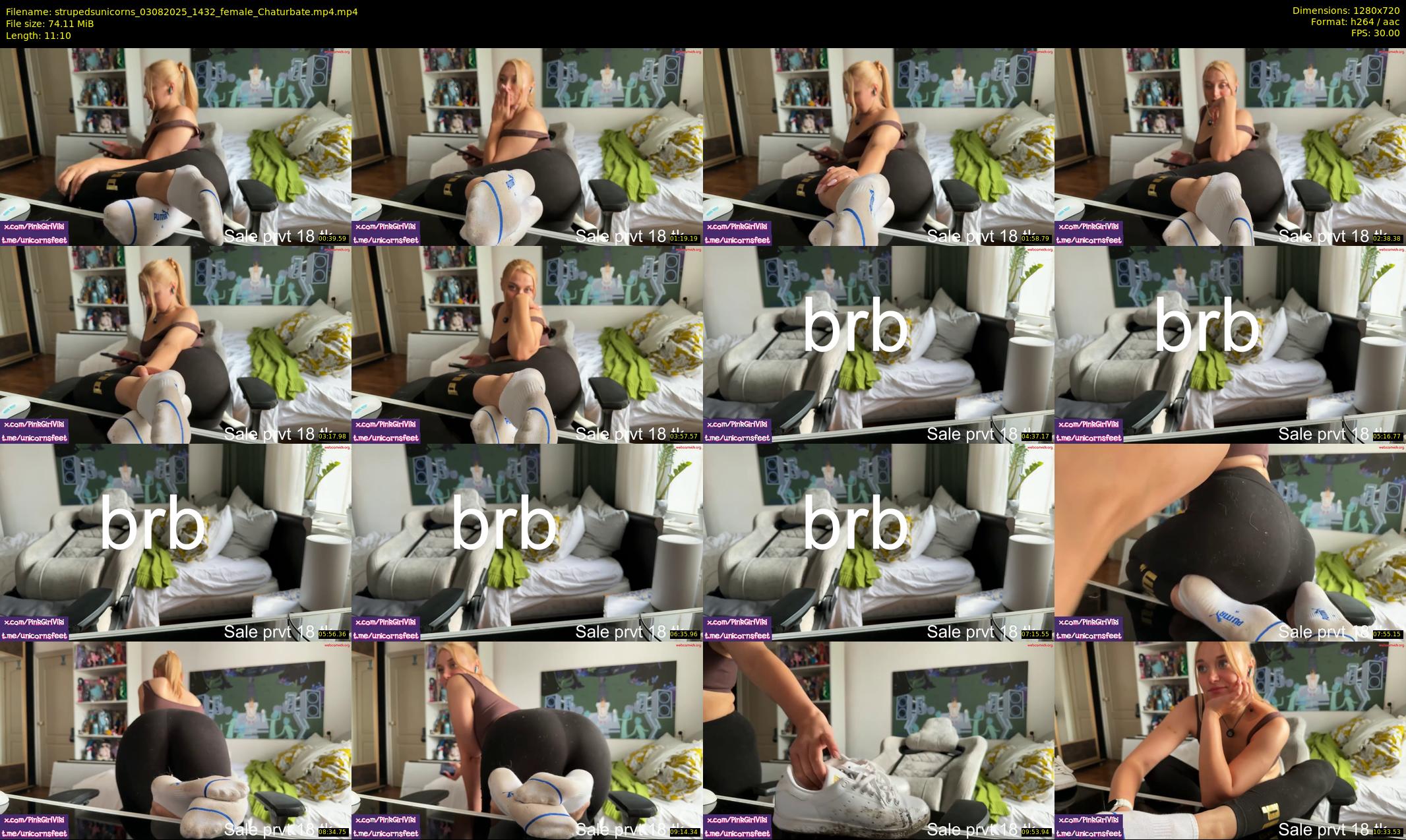 strupedsunicorns — 12 minute Chaturbate couple cam show recording, 720p, Aug 3, 2025