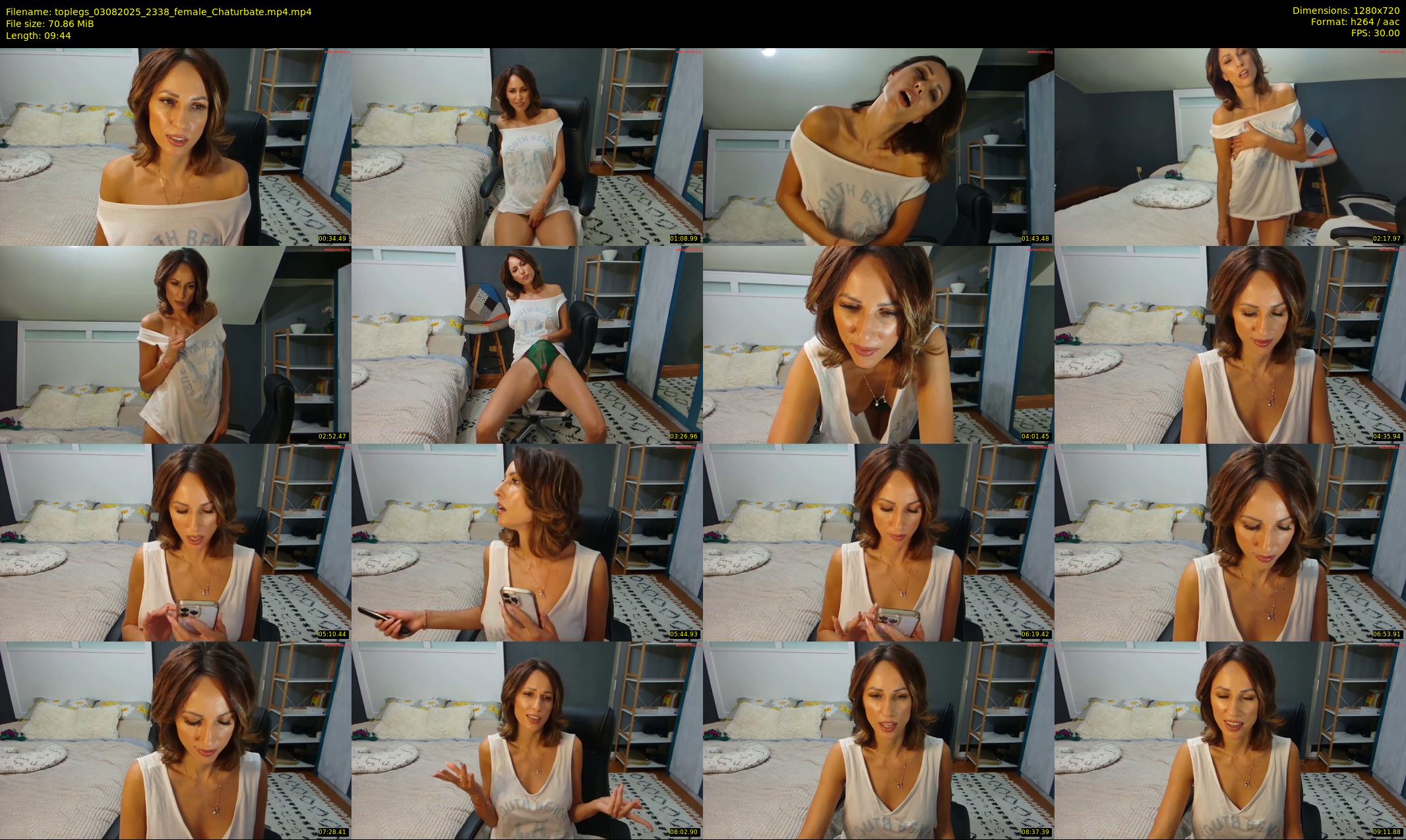toplegs — 10 minute Chaturbate female cam show recording, 720p, Aug 3, 2025