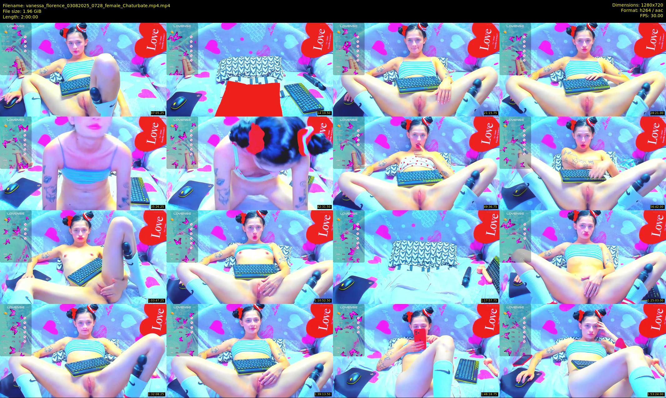 vanessa_florence — 120 minute Chaturbate female cam show recording, 720p, Aug 3, 2025