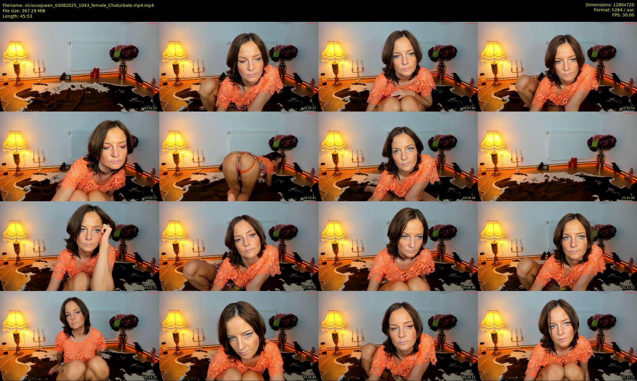 viciousqueen — 46 minute Chaturbate female cam show recording, 720p, Aug 3, 2025