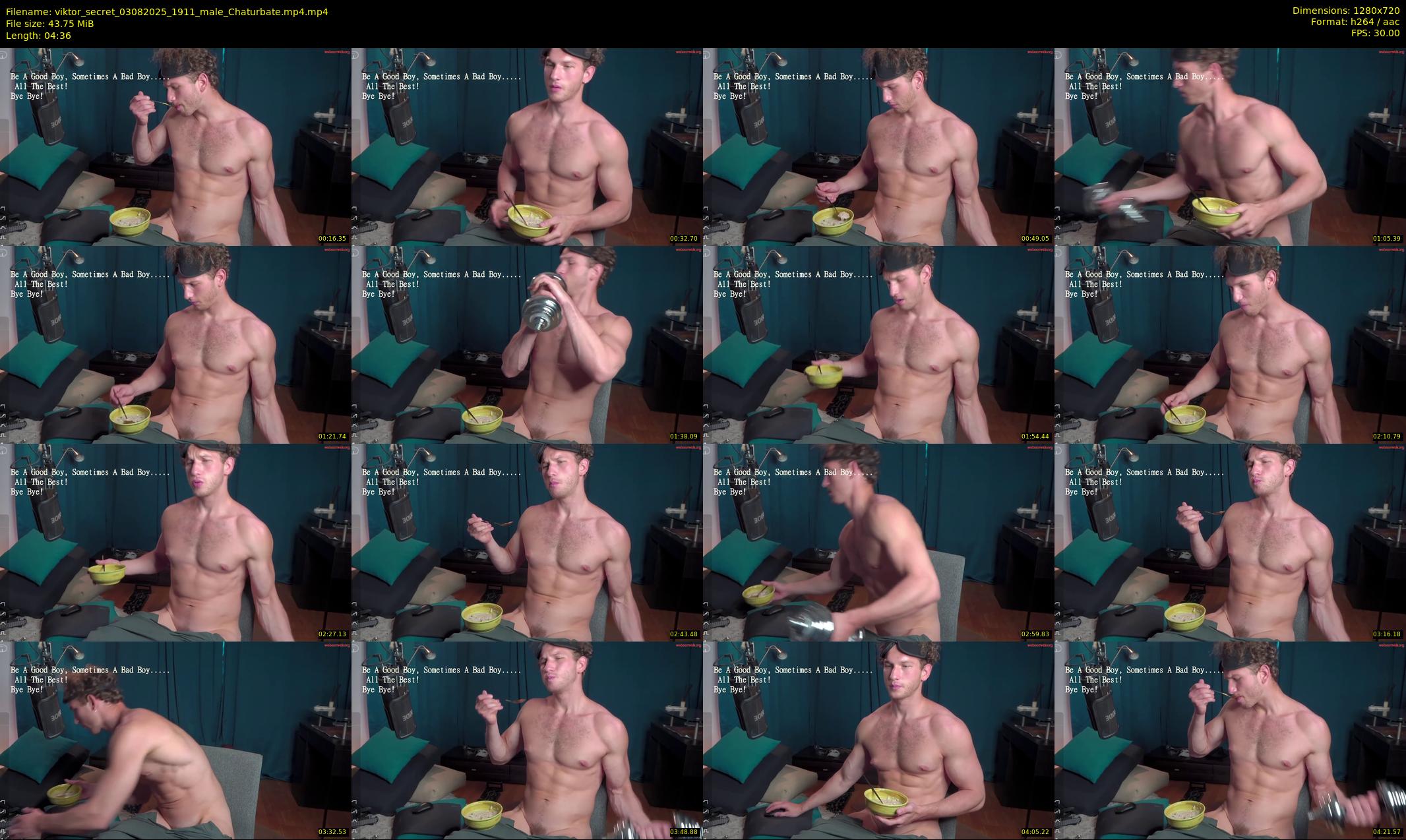 viktor_secret — 5 minute Chaturbate male cam show recording, 720p, Aug 3, 2025