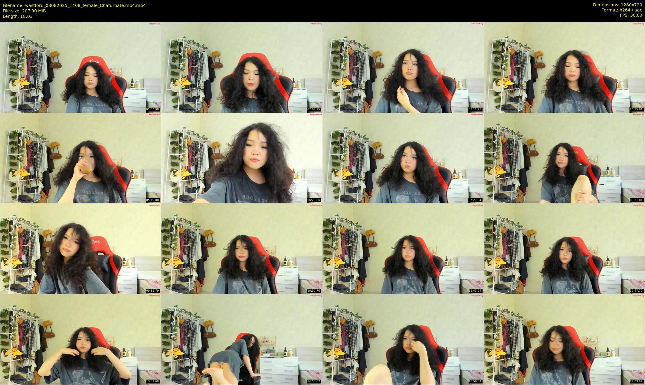 wastforu — 19 minute Chaturbate female cam show recording, 720p, Aug 3, 2025
