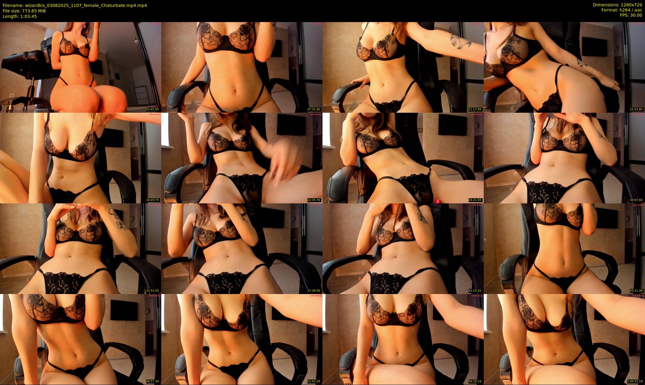 wizardkis — 64 minute Chaturbate female cam show recording, 720p, Aug 3, 2025