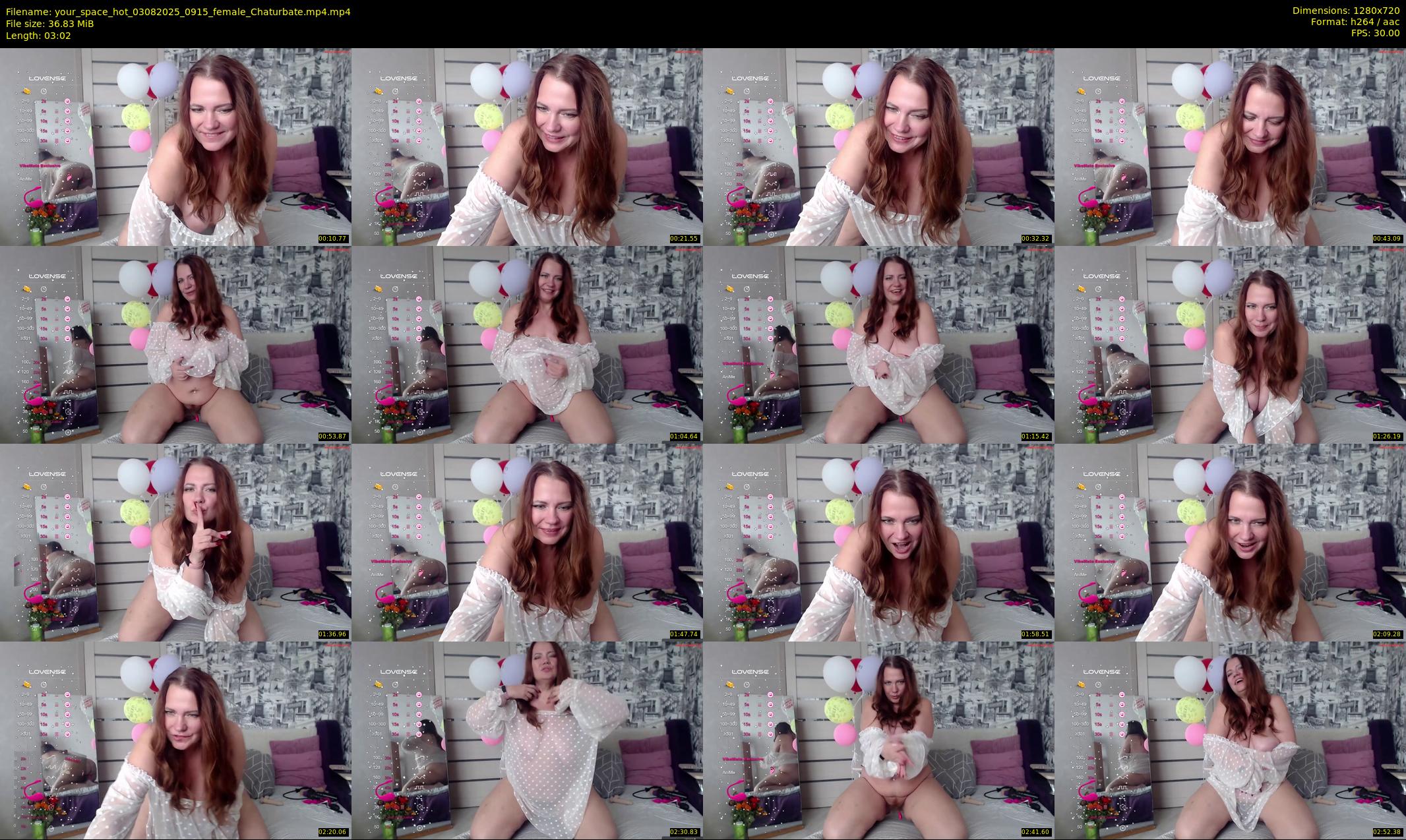 your_space_hot — 4 minute Chaturbate female cam show recording, 720p, Aug 3, 2025