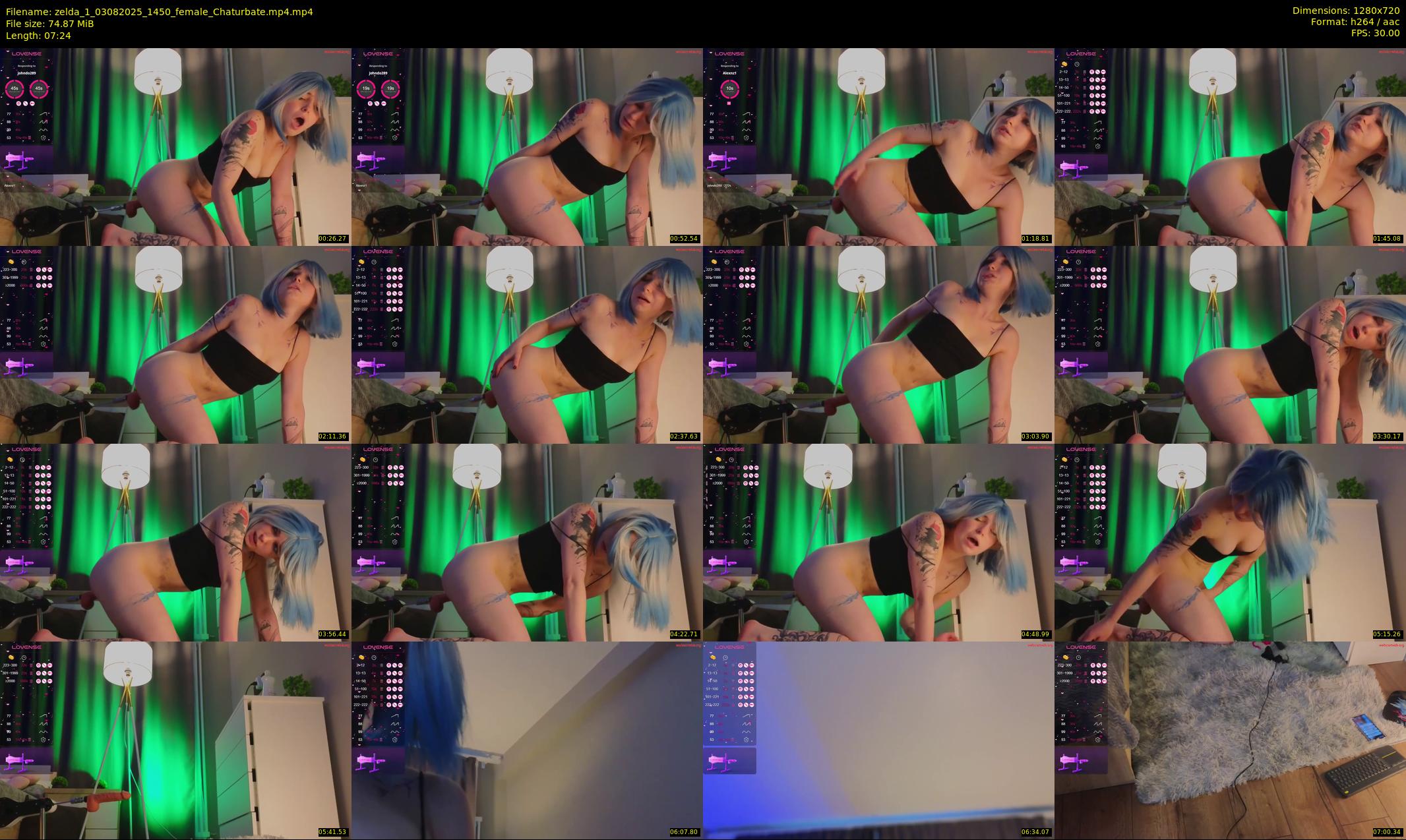zelda_1 — 8 minute Chaturbate female cam show recording, 720p, Aug 3, 2025