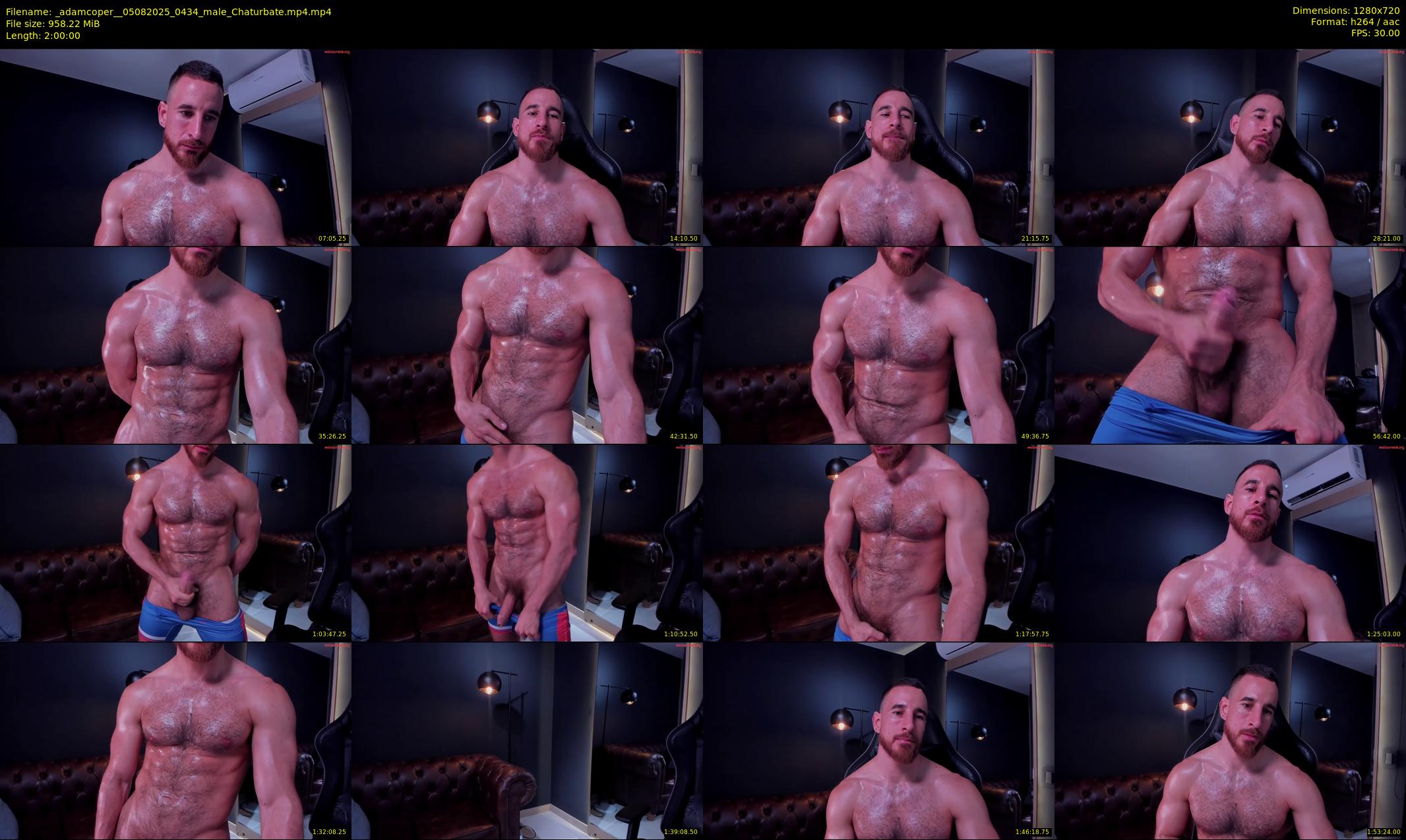 _adamcoper_ — 120 minute Chaturbate male cam show recording, 720p, Aug 5, 2025